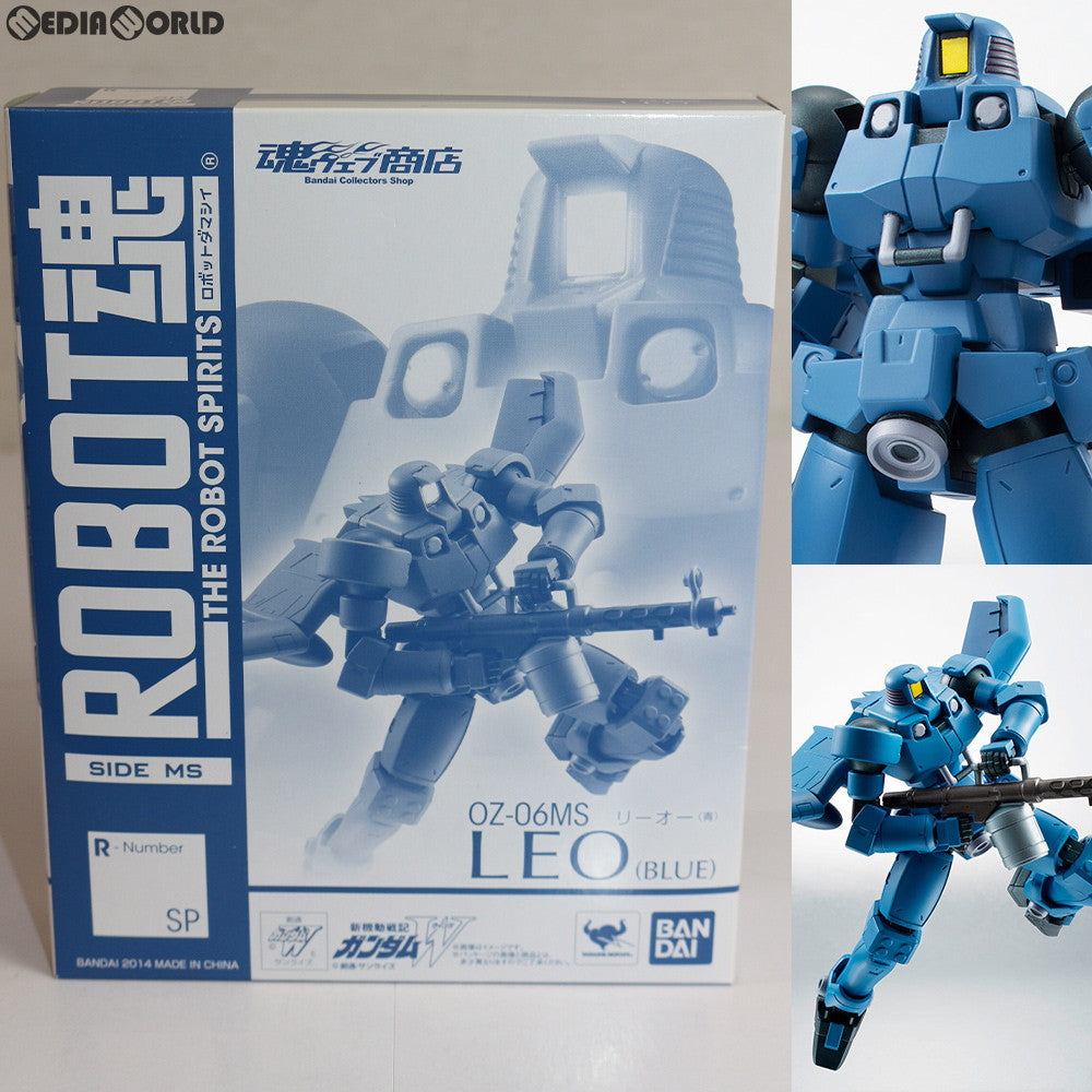 【中古即納】[FIG] 魂ウェブ商店限定 ROBOT魂(SIDE MS) リーオー(青) 新機動戦記ガンダムW(ウイング) 完成品 可動フィギュア バンダイ(20140531)