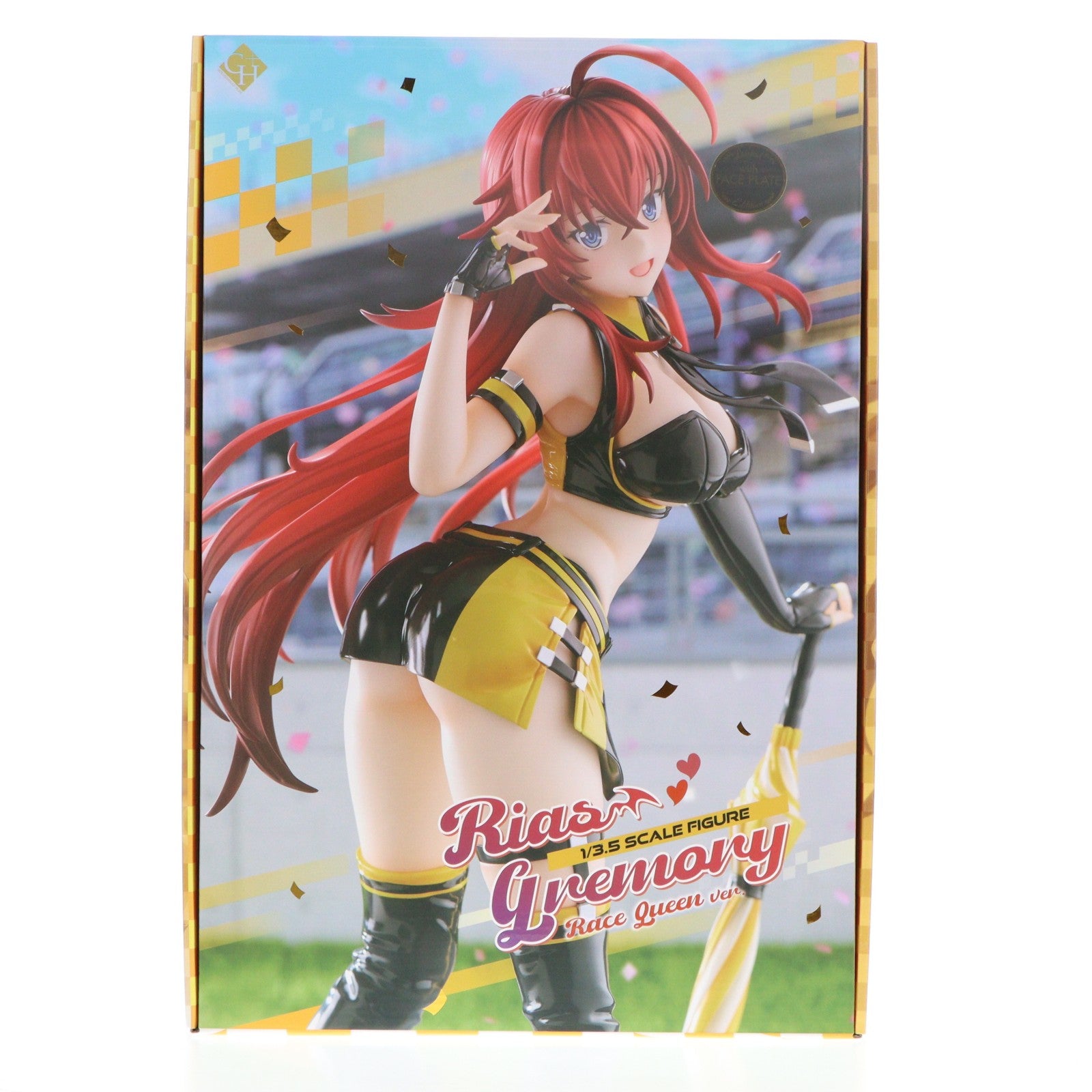 【中古即納】[FIG] リアス・グレモリー レースクィーンver. あみあみ限定版 ハイスクールD×D HERO 1/3.5 完成品 フィギュア GOLDENHEAD+(ゴールデンヘッドプラス)/サウザンド(20251211)