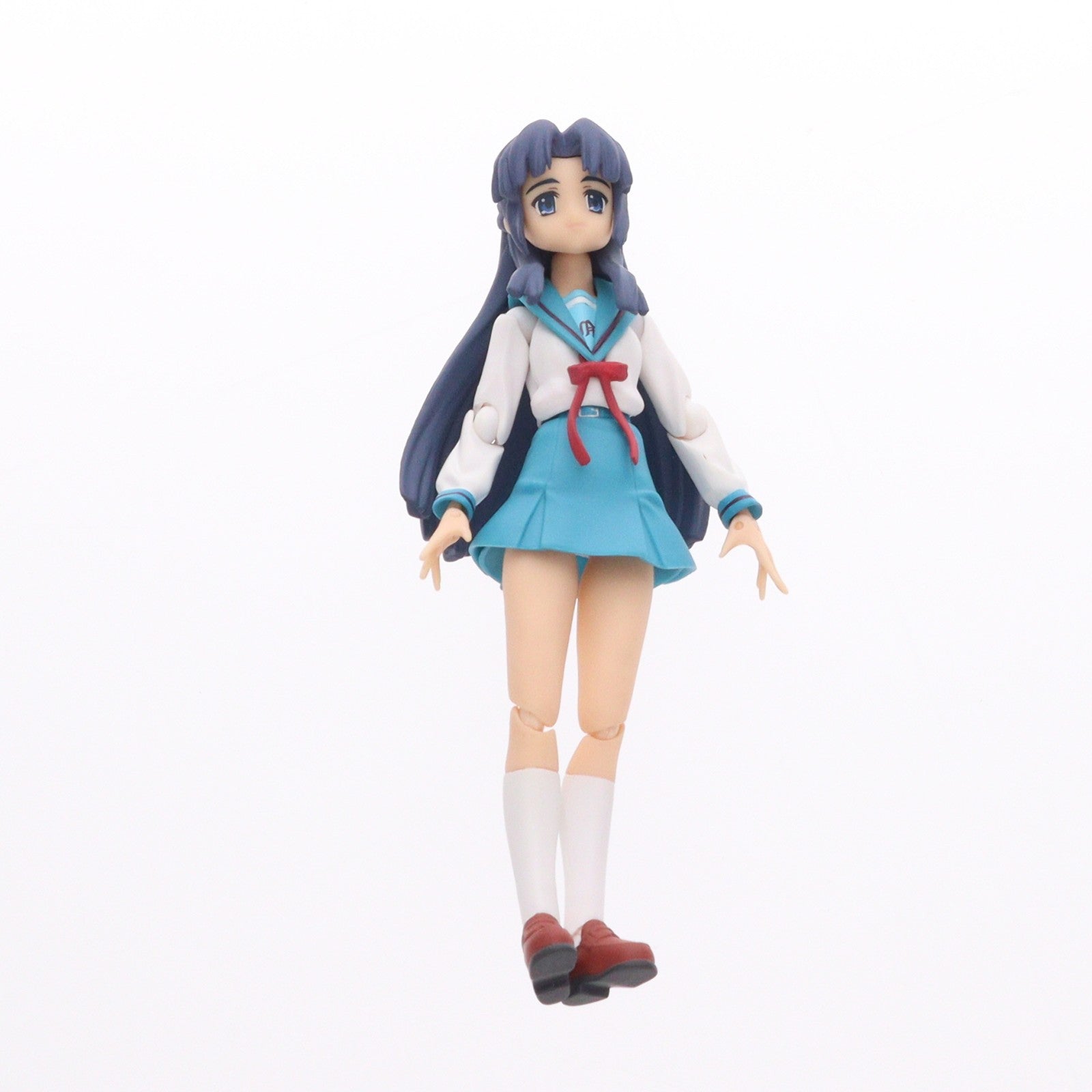 【中古即納】[FIG] figma(フィグマ) 023 朝倉涼子(あさくらりょうこ) 制服ver. 涼宮ハルヒの憂鬱 完成品 可動フィギュア マックスファクトリー(20081130)