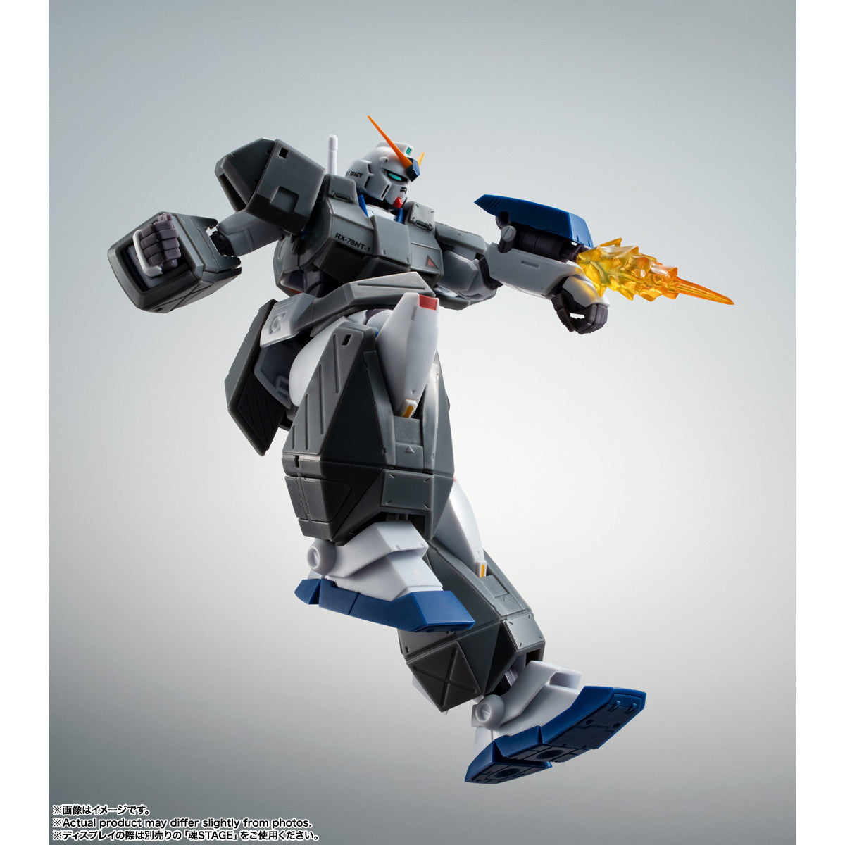 【中古即納】[FIG] ROBOT魂(SIDE MS) RX-78NT-1 ガンダムNT-1&チョバム・アーマー ver. A.N.I.M.E. 機動戦士ガンダム0080 ポケットの中の戦争 完成品 可動フィギュア バンダイスピリッツ(20251213)