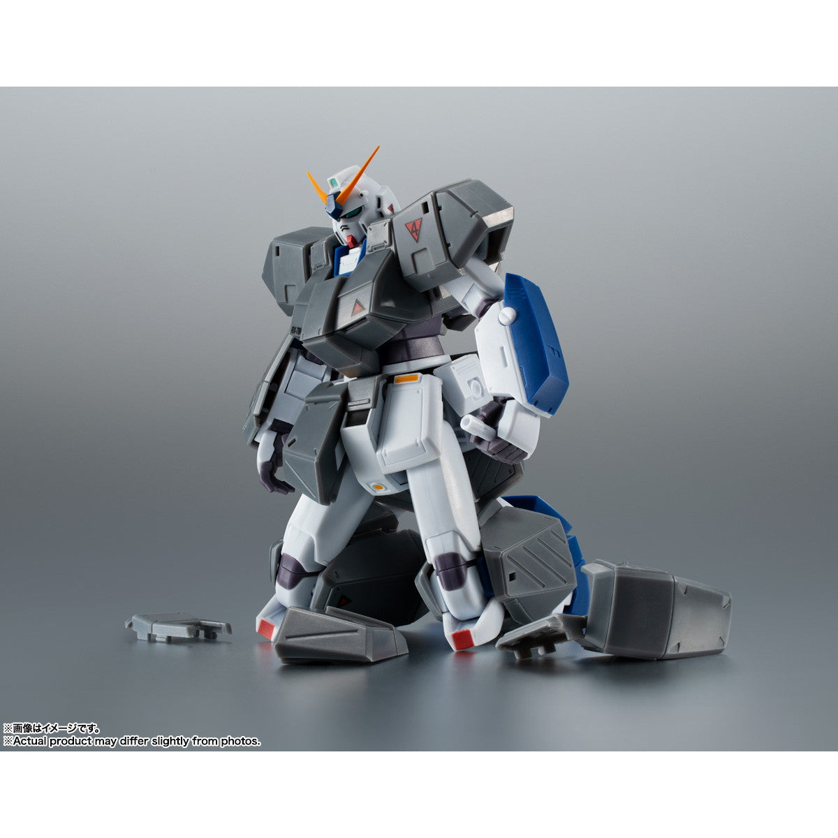 【中古即納】[FIG] ROBOT魂(SIDE MS) RX-78NT-1 ガンダムNT-1&チョバム・アーマー ver. A.N.I.M.E. 機動戦士ガンダム0080 ポケットの中の戦争 完成品 可動フィギュア バンダイスピリッツ(20251213)