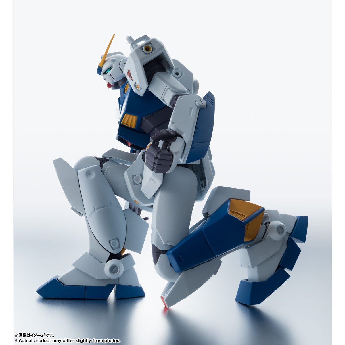 【中古即納】[FIG] ROBOT魂(SIDE MS) RX-78NT-1 ガンダムNT-1&チョバム・アーマー ver. A.N.I.M.E. 機動戦士ガンダム0080 ポケットの中の戦争 完成品 可動フィギュア バンダイスピリッツ(20251213)
