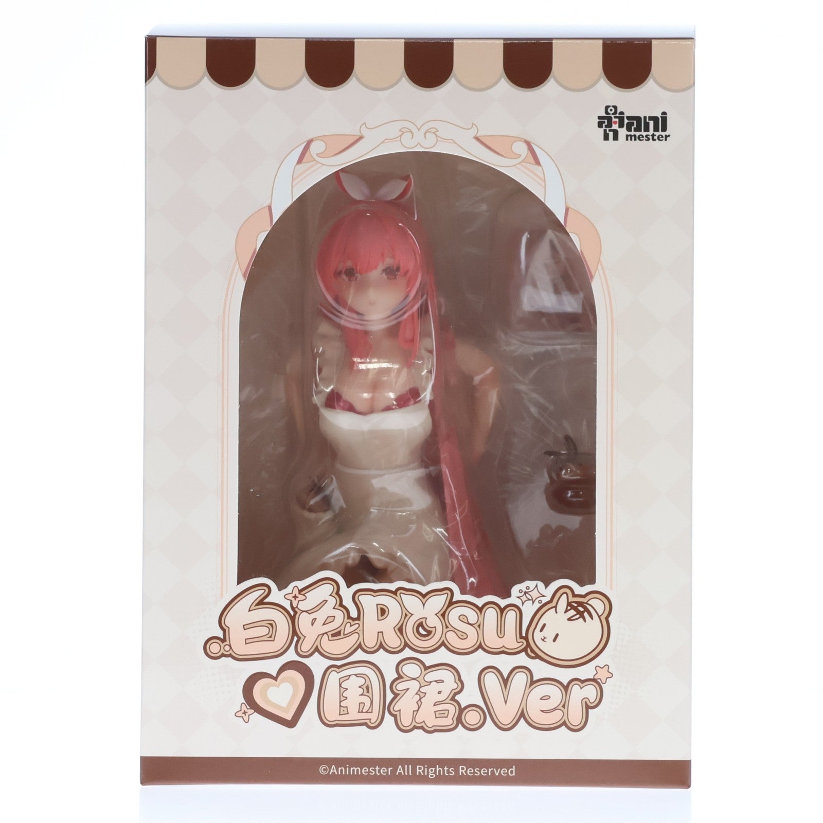 【中古即納】[FIG] 初回特典付属 白いウサギRosu エプロンVer. 1/7 完成品 フィギュア AniMester(アニメスター)(20251031)