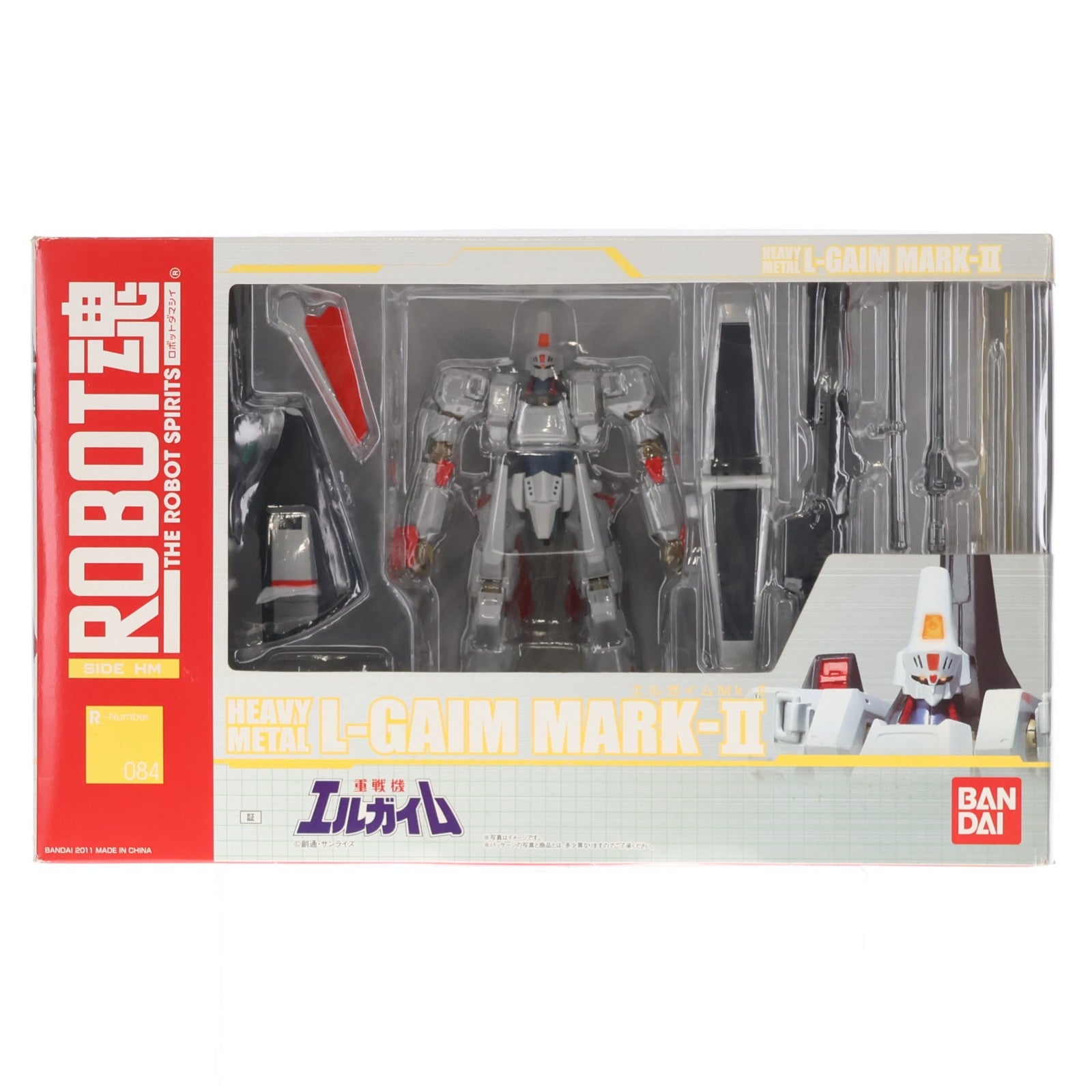 【中古即納】[FIG] ROBOT魂(SIDE HM) エルガイムMk-II 重戦機エルガイム 完成品 可動フィギュア バンダイ(20111216)