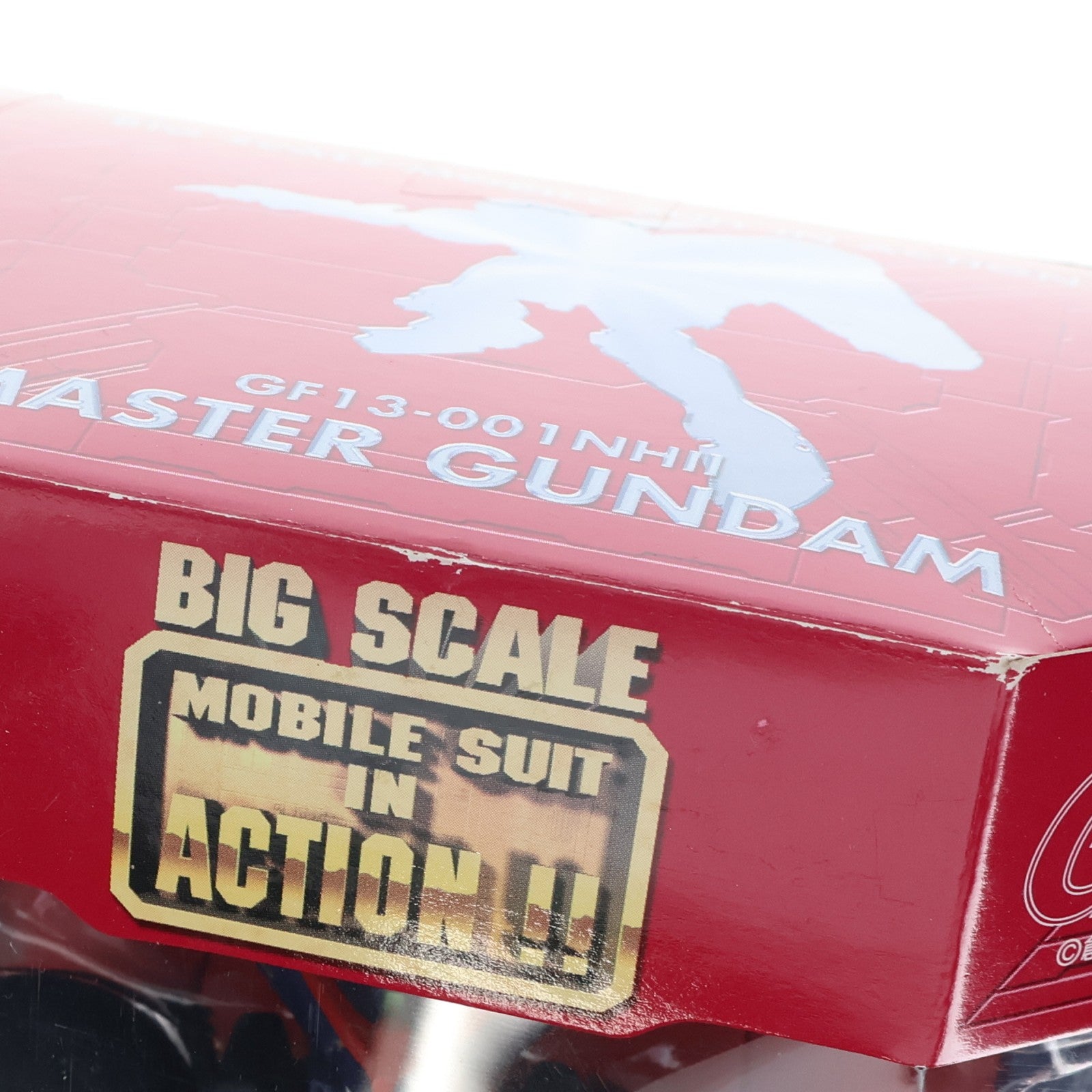 【中古即納】[FIG] BIG SCALE MS IN ACTION!!(モビルスーツ・イン・アクション) GF13-001NHII マスターガンダム 機動武闘伝Gガンダム 完成品 可動フィギュア バンダイ(20040331)