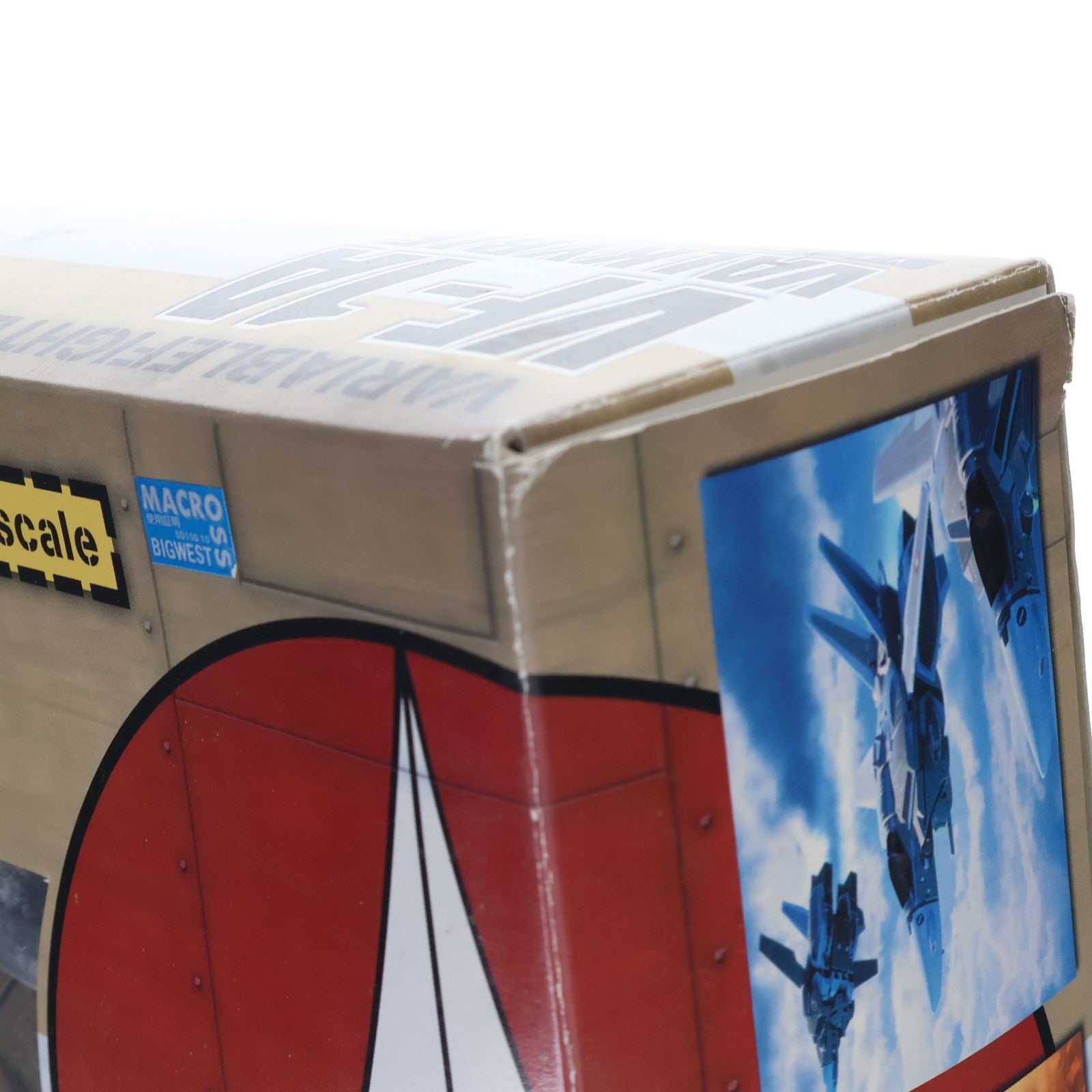 【中古即納】[FIG] VF-1A バルキリー 量産型 超時空要塞マクロス 1/55スケール 完成品 可動フィギュア バンダイ(20020525)