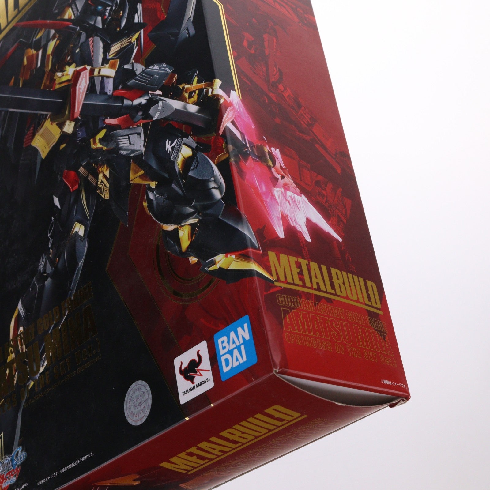 【中古即納】[FIG] METAL BUILD ガンダムアストレイゴールドフレーム天ミナ(天空の皇女Ver.) 機動戦士ガンダムSEED ASTRAY(シード アストレイ) 天空の皇女 完成品 可動フィギュア バンダイスピリッツ(20210424)