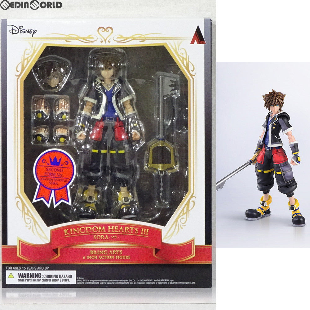 【中古即納】[FIG] BRING ARTS(ブリングアーツ) ソラ セカンドフォームVer. KINGDOM HEARTS III(キングダム ハーツ3) 完成品 可動フィギュア スクウェア・エニックス(20180325)