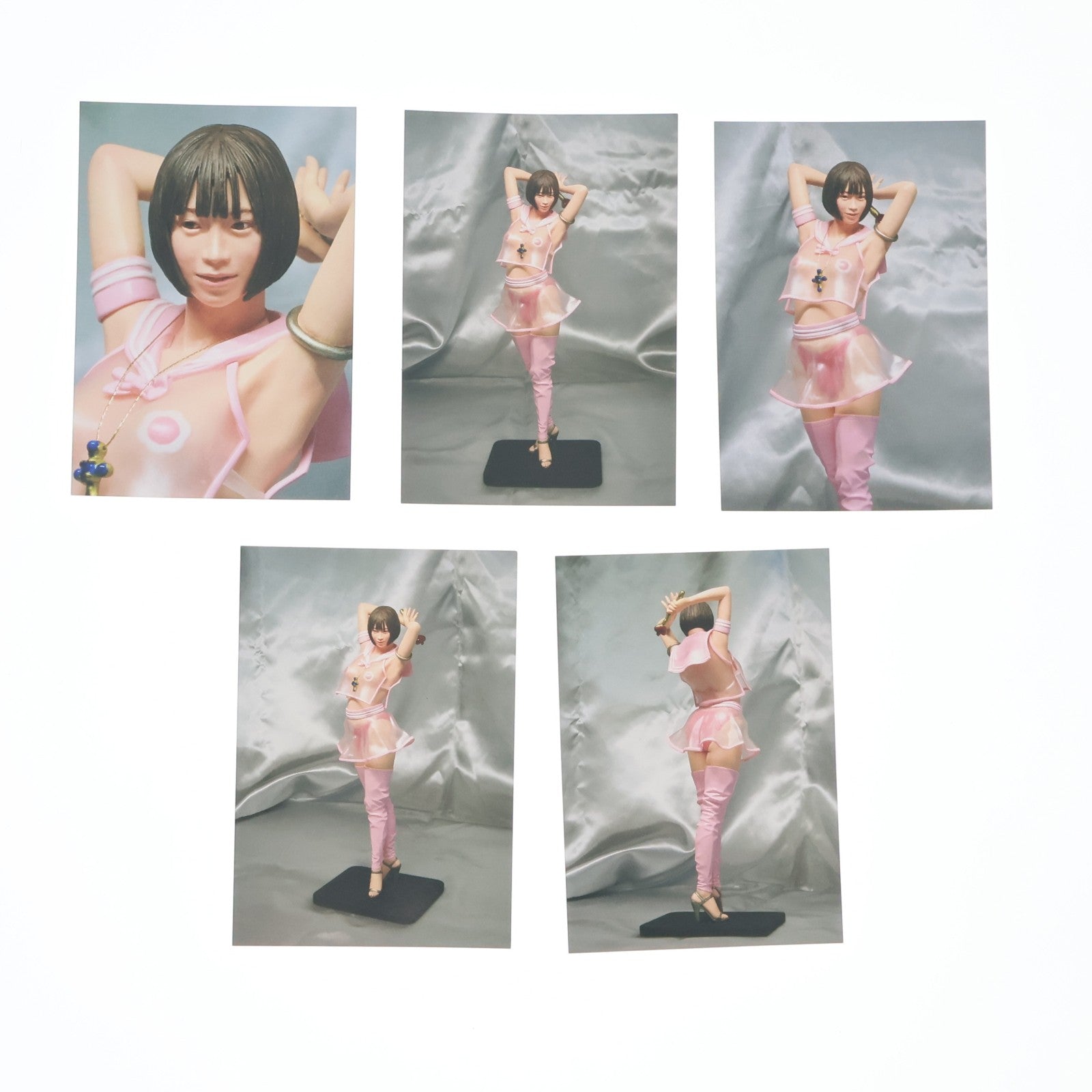 【中古即納】[FIG] Cos Play real figure series. 第6弾 『セーラー.Pink』コスプレリアルフィギュア 1/6 レジンキット ゲーテル。(20171231)