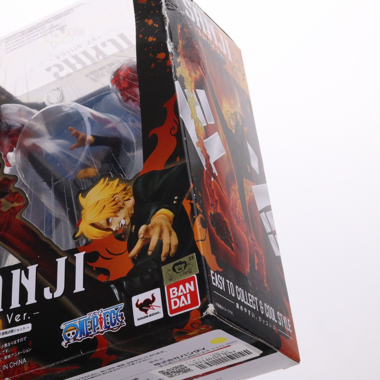 【中古即納】[FIG] フィギュアーツZERO サンジ-Battle Ver.悪魔風脚 画竜点睛ショット-(ディアブルジャンブ フランバージュショット) ONE PIECE(ワンピース) 完成品 フィギュア バンダイ(20160520)