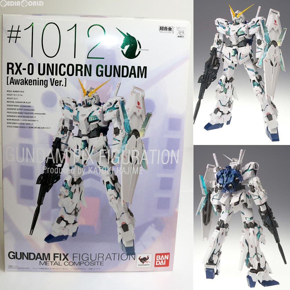 【中古即納】[FIG] GUNDAM FIX FIGURATION METAL COMPOSITE ユニコーンガンダム(覚醒仕様) 機動戦士ガンダムUC(ユニコーン) 完成品 可動フィギュア バンダイ(20141115)