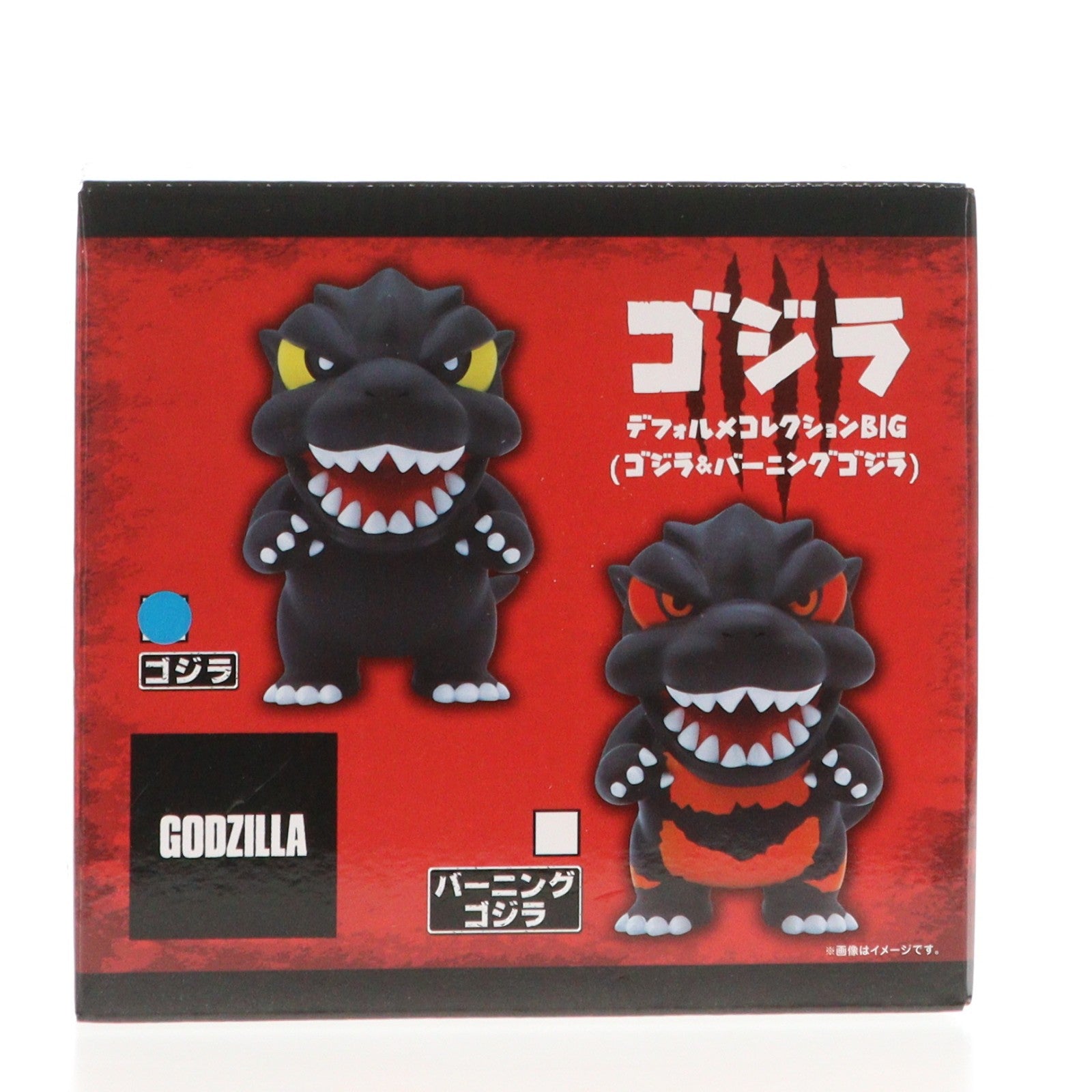 【中古即納】[FIG] ゴジラ GODZILLA デフォルメコレクションBIG(ゴジラ&バーニングゴジラ) フィギュア プライズ エスケイジャパン(20250729)