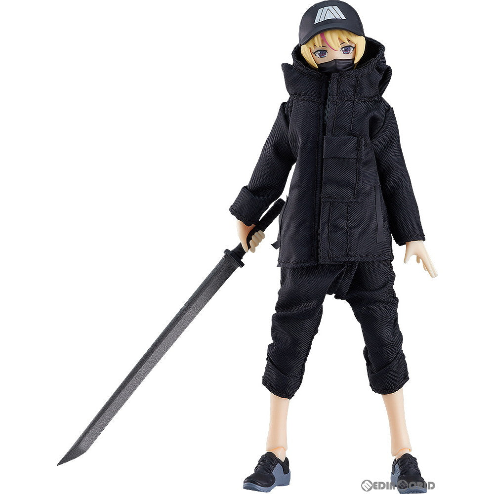 【中古即納】[FIG] figma(フィグマ) 524 女性body(ユウキ) with テックウェアコーデ figma styles(フィグマ スタイルズ) 完成品 可動フィギュア(20221001)