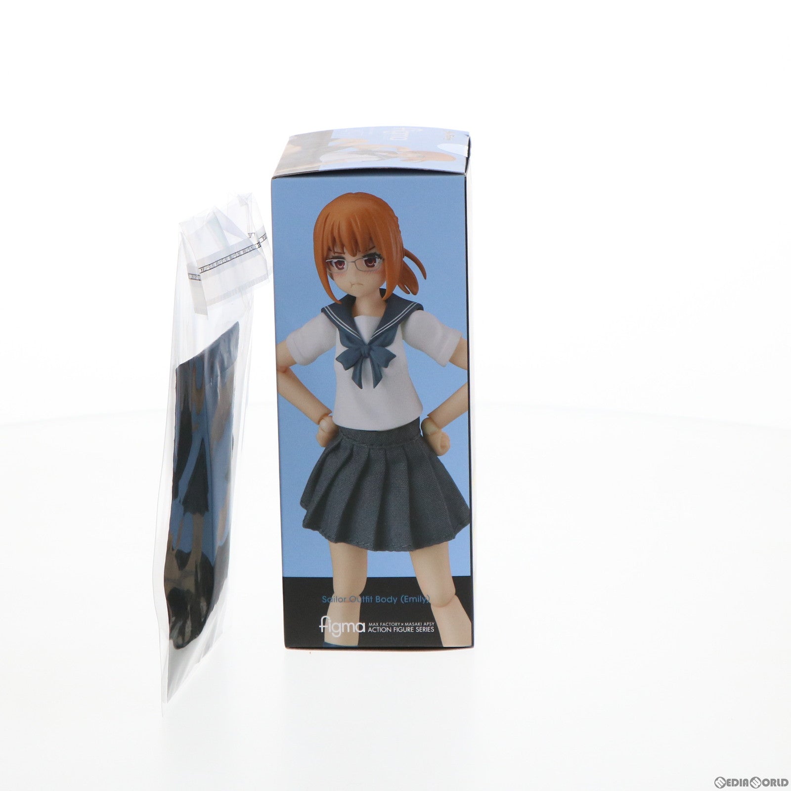 【中古即納】[FIG] GOODSMILE ONLINE SHOP限定特典付属 figma(フィグマ) 497 セーラー服body(エミリ) figma styles(フィグマ スタイルズ) 完成品 可動フィギュア(20220316)