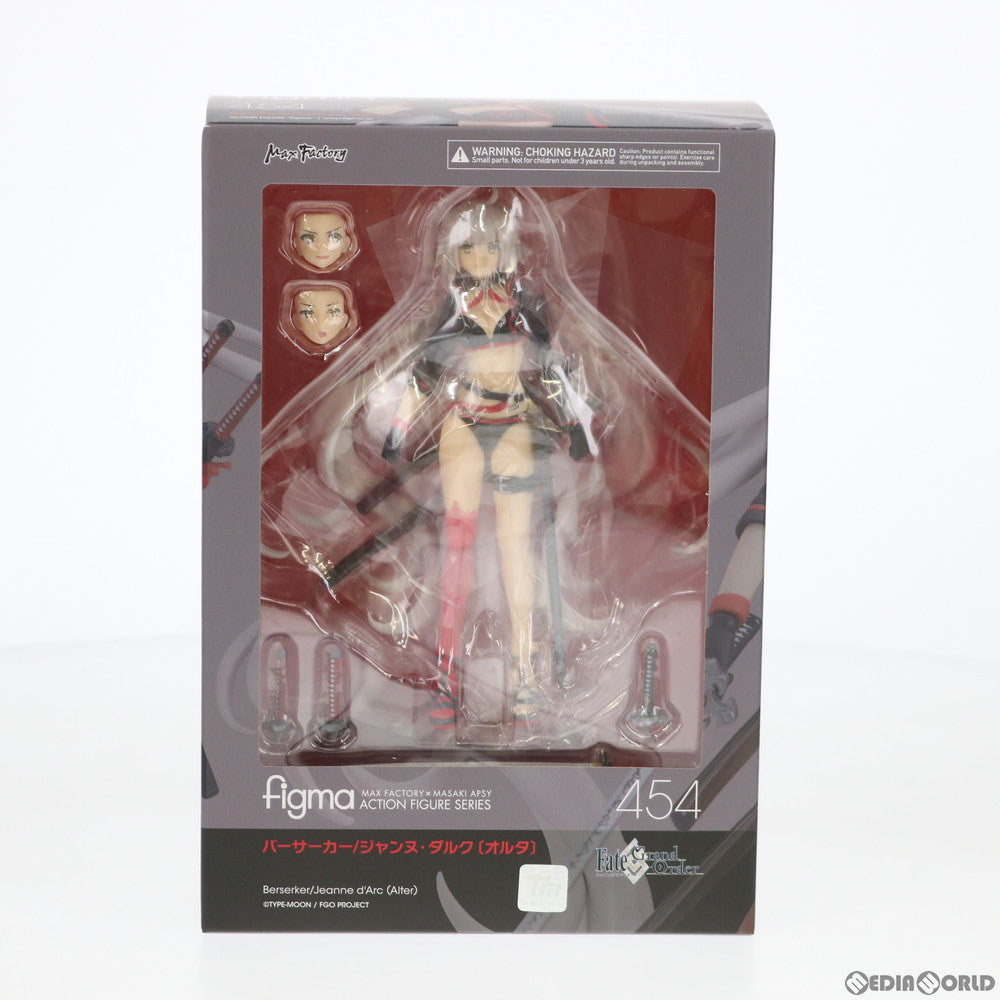 【中古即納】[FIG] figma(フィグマ) 454 バーサーカー/ジャンヌ・ダルク〔オルタ〕 Fate/Grand Order(フェイト/グランドオーダー) 完成品 可動フィギュア マックスファクトリー(20200626)