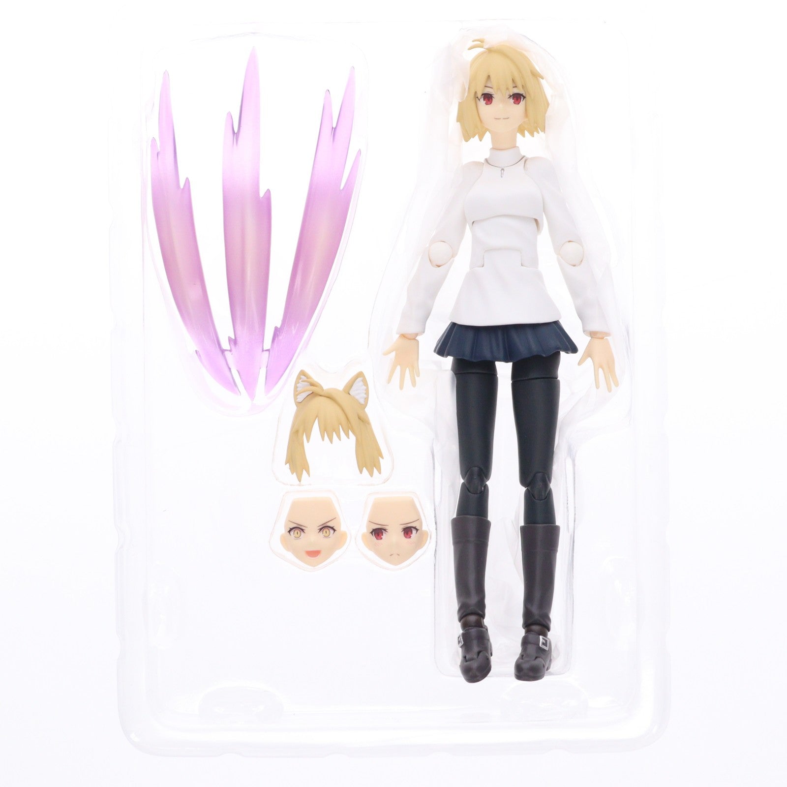 【中古即納】[FIG] figma(フィグマ) 612 アルクェイド・ブリュンスタッド 月姫 -A piece of blue glass moon- 完成品 可動フィギュア マックスファクトリー/グッドスマイルカンパニー(20240511)