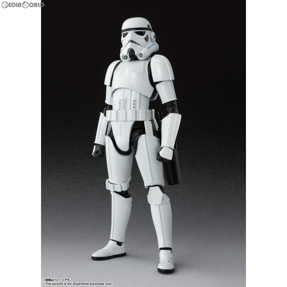 【中古即納】[FIG] S.H.Figuarts(フィギュアーツ) ストームトルーパー(STAR WARS: A New Hope) スター・ウォーズ エピソード4/新たなる希望 完成品 可動フィギュア バンダイスピリッツ(20191019)
