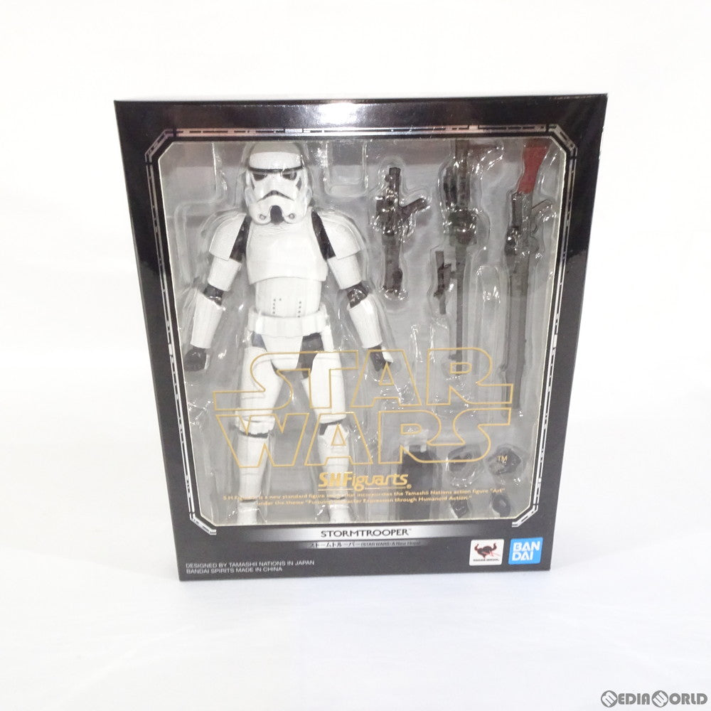 【中古即納】[FIG] S.H.Figuarts(フィギュアーツ) ストームトルーパー(STAR WARS: A New Hope) スター・ウォーズ エピソード4/新たなる希望 完成品 可動フィギュア バンダイスピリッツ(20191019)