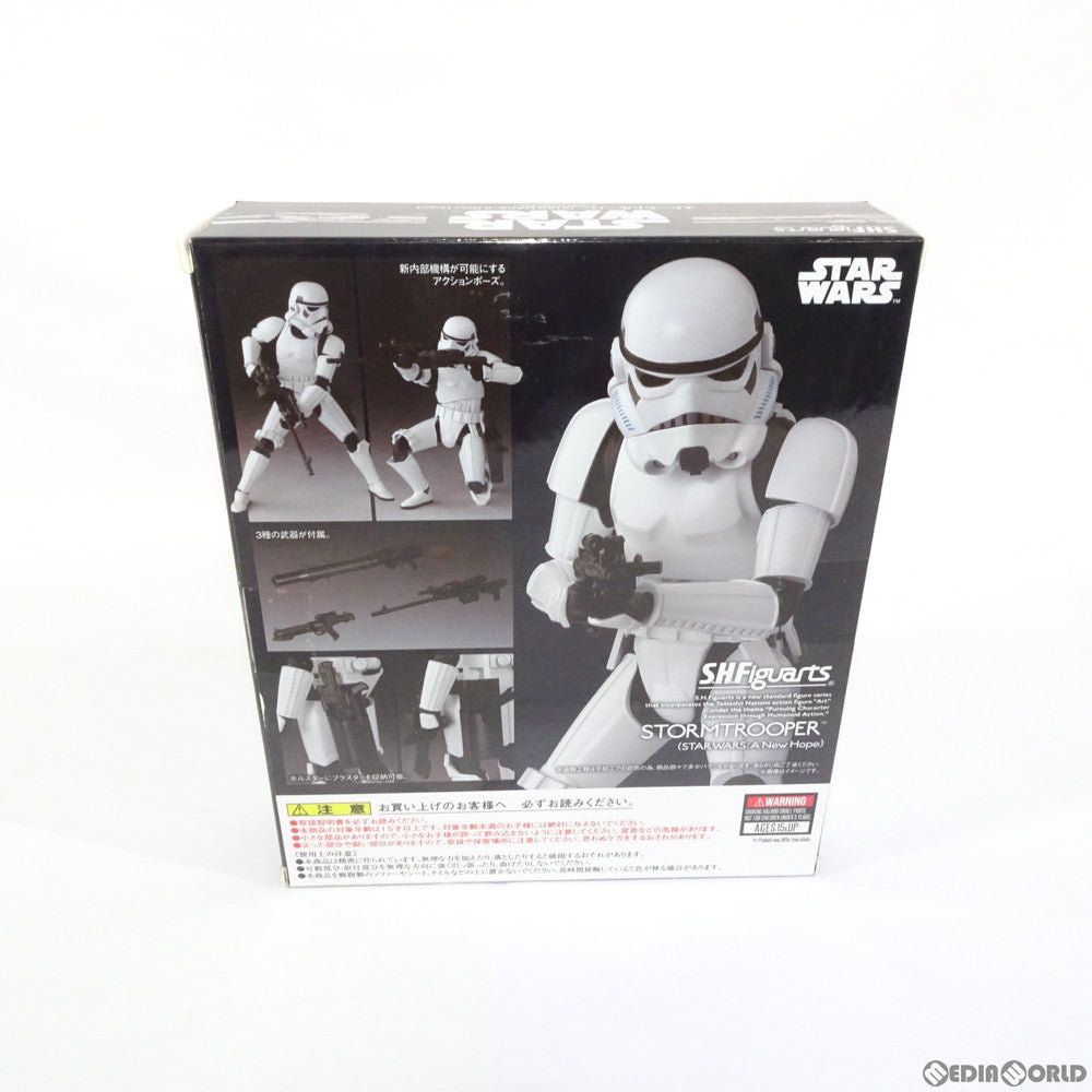 【中古即納】[FIG] S.H.Figuarts(フィギュアーツ) ストームトルーパー(STAR WARS: A New Hope) スター・ウォーズ エピソード4/新たなる希望 完成品 可動フィギュア バンダイスピリッツ(20191019)