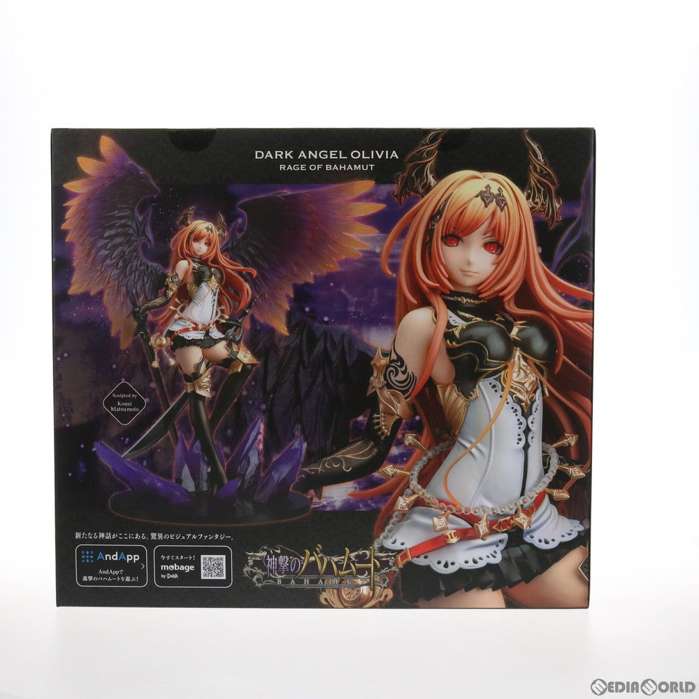 【中古即納】[FIG] ダークエンジェル・オリヴィエ リニューアルパッケージver. 神撃のバハムート 1/8 完成品 フィギュア(PP970) コトブキヤ(20211217)