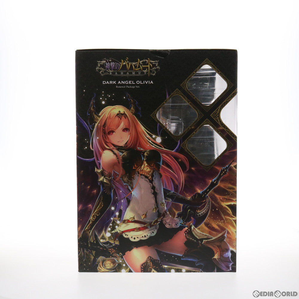 【中古即納】[FIG] ダークエンジェル・オリヴィエ リニューアルパッケージver. 神撃のバハムート 1/8 完成品 フィギュア(PP970) コトブキヤ(20211217)