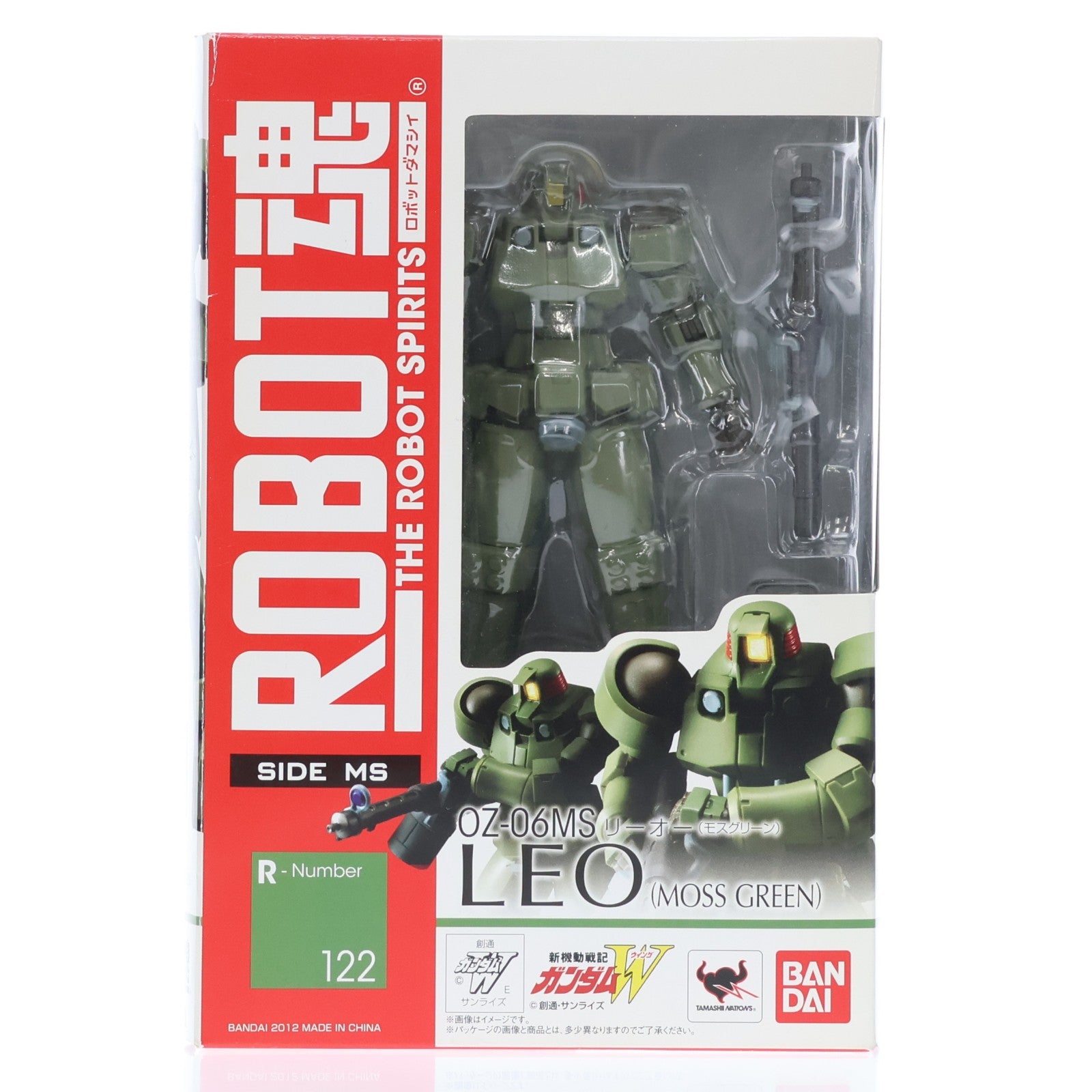 【中古即納】[FIG] ROBOT魂(SIDE MS) リーオー(モスグリーン) 新機動戦記ガンダムW(ウイング) 完成品 可動フィギュア バンダイ(20120811)