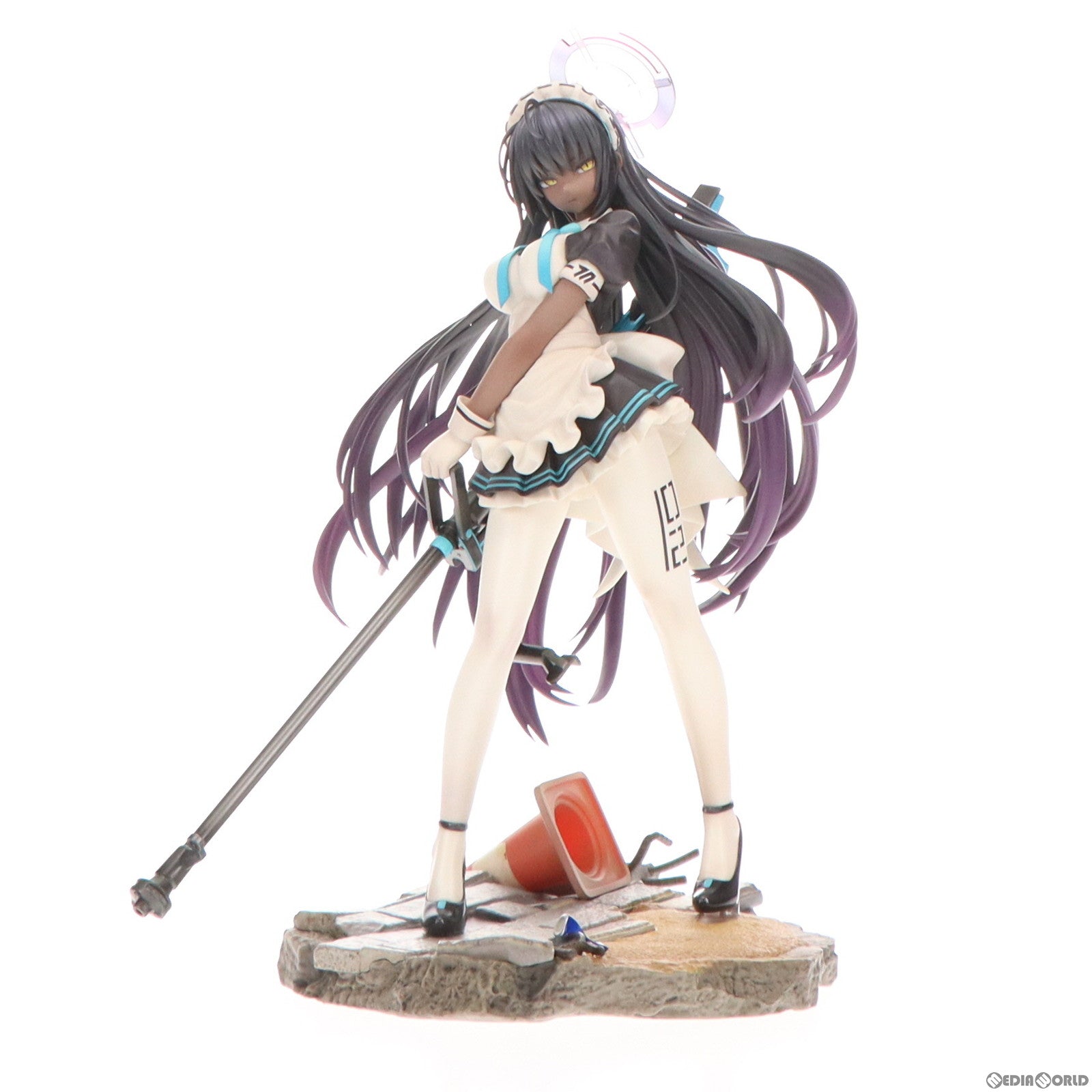 【中古即納】[FIG] GOODSMILE ONLINE SHOP購入特典付属 角楯カリン(かくだてかりん) ブルーアーカイブ -Blue Archive- 1/7 完成品 フィギュア マックスファクトリー(20240131)