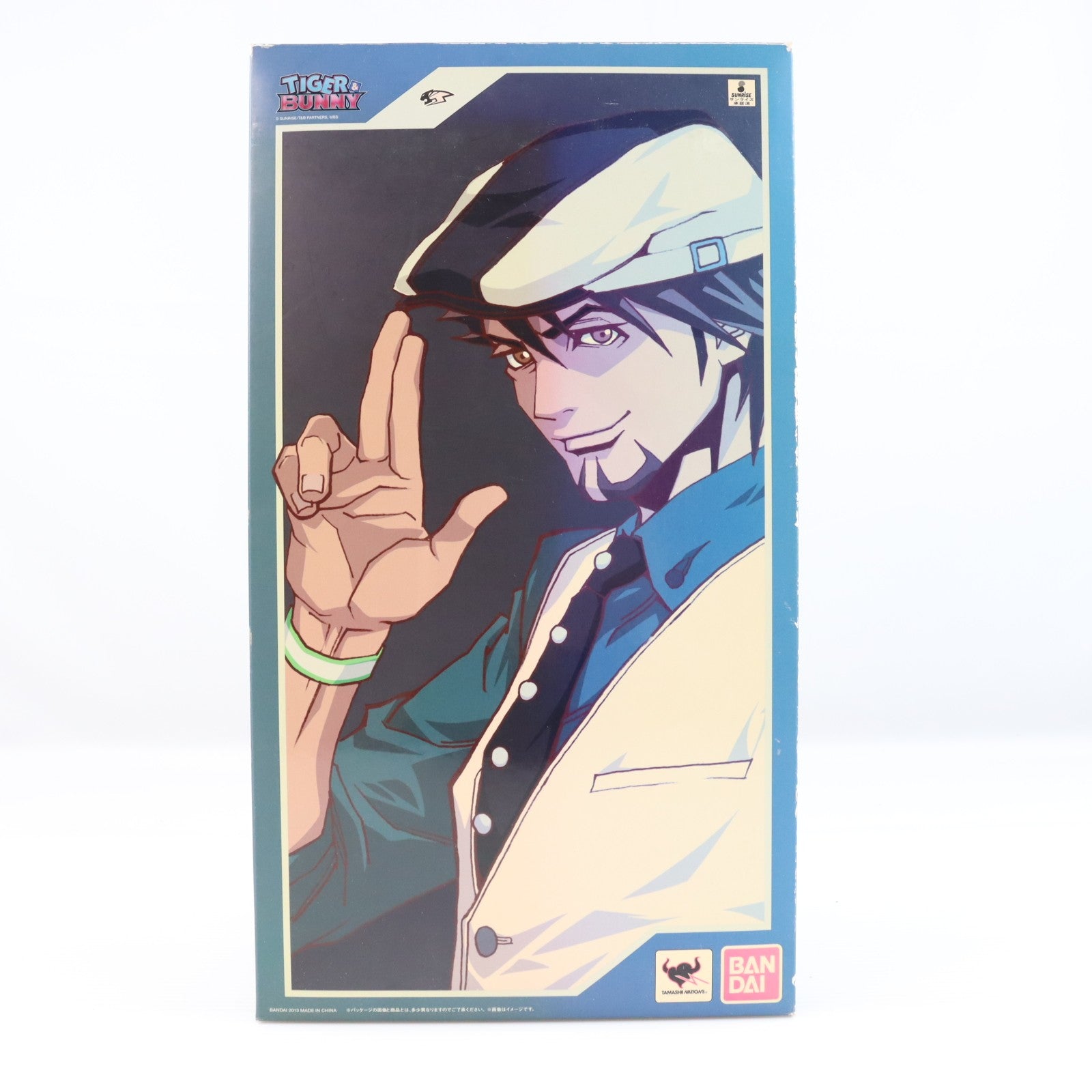 【中古即納】[FIG] 12 PM 鏑木・T・虎徹(かぶらぎ・T・こてつ) TIGER & BUNNY(タイガー&バニー) 完成品 可動フィギュア バンダイ(20130323)