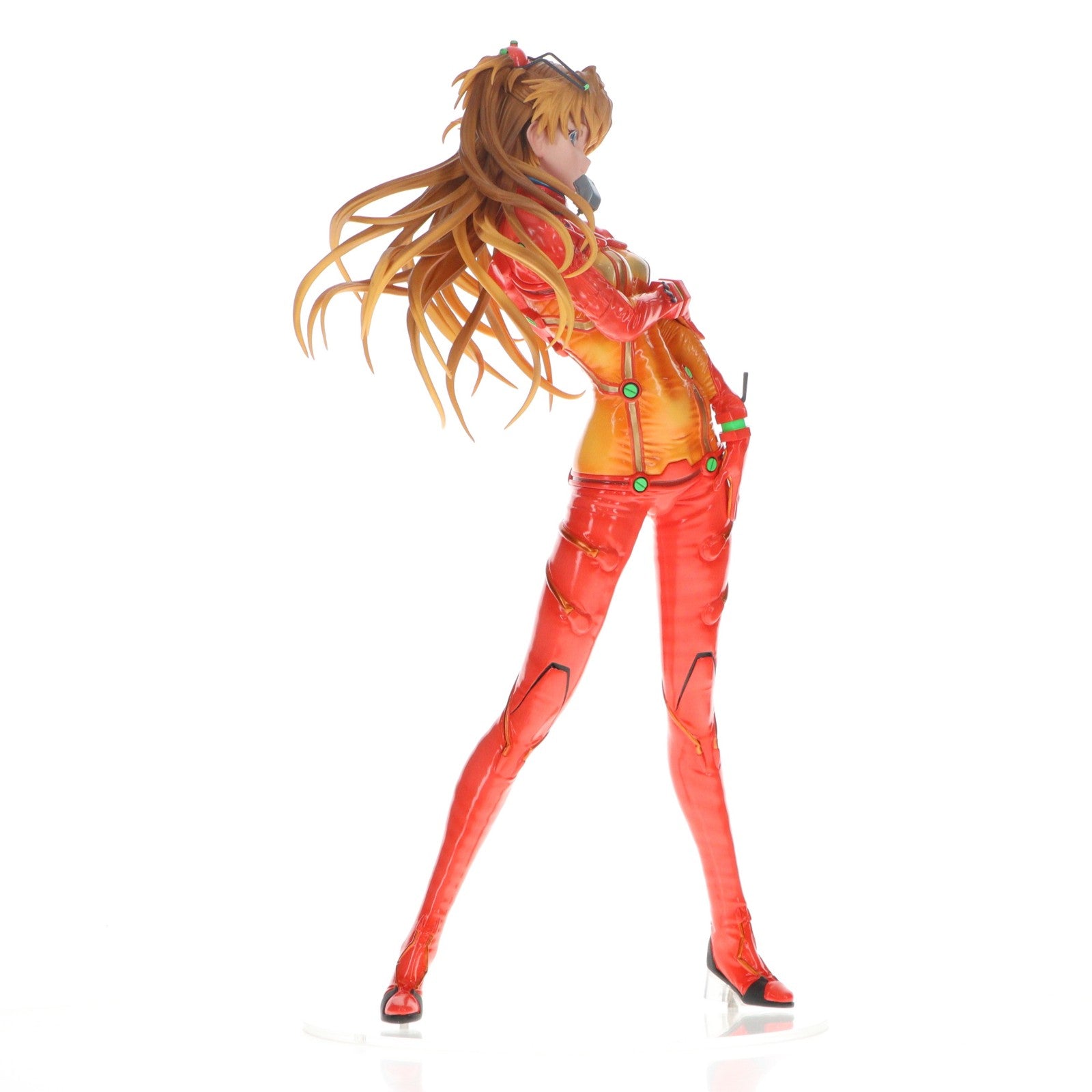 【中古即納】[FIG] 式波・アスカ・ラングレー テスト用プラグスーツ スマイルVer. ヱヴァンゲリヲン新劇場版:破 1/4 完成品 フィギュア(BF155) ベルファイン(20240229)