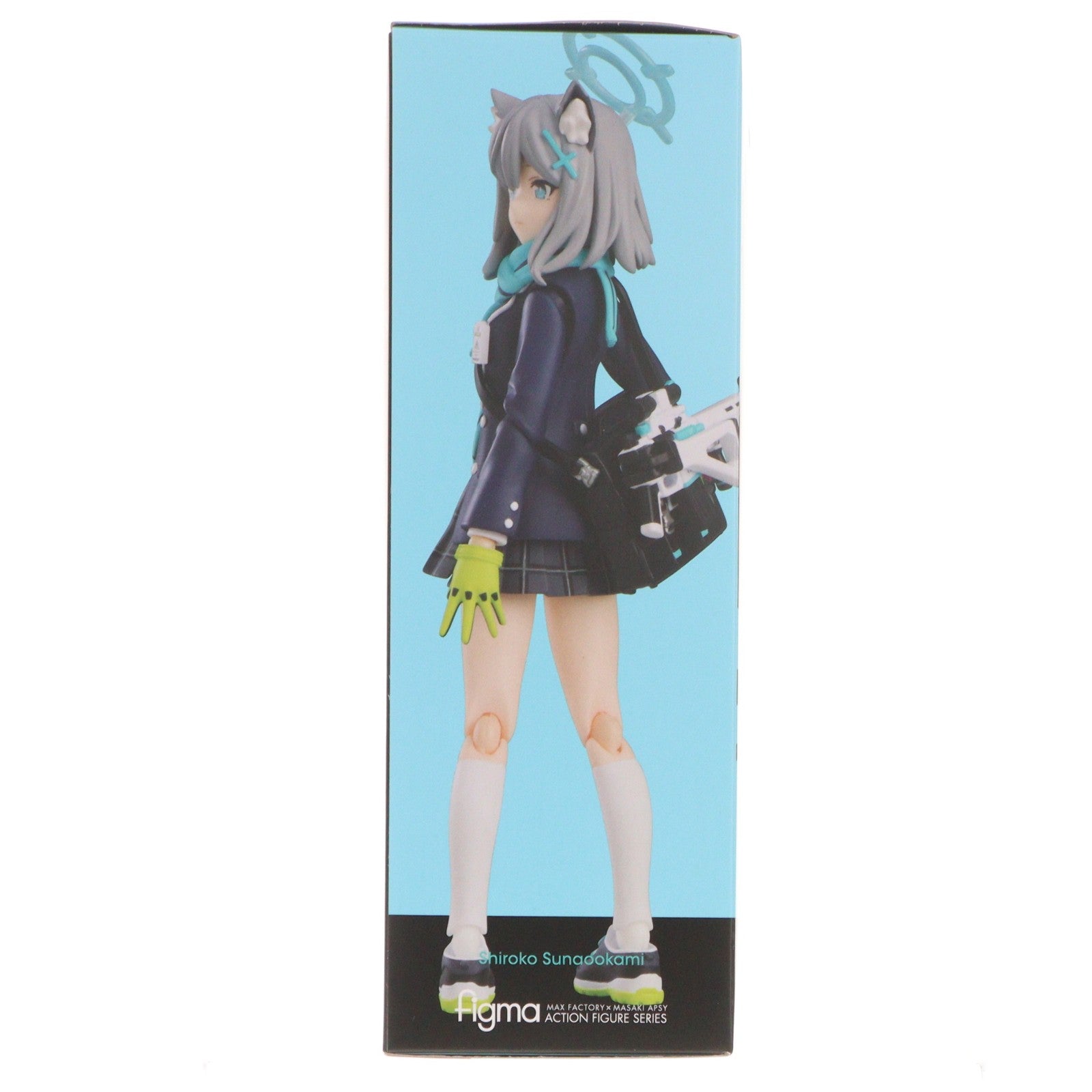 【中古即納】[FIG] GOODSMILE ONLINE SHOP限定特典付属 figma(フィグマ) 567 砂狼シロコ(すなおおかみしろこ) ブルーアーカイブ -Blue Archive- 完成品 可動フィギュア マックスファクトリー(20230208)