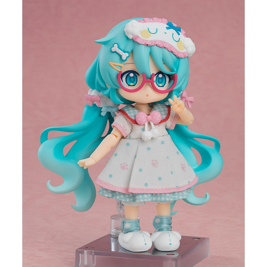 【中古即納】[FIG] ねんどろいどどーる 初音ミク おうちコーデVer. キャラクター・ボーカル・シリーズ01 初音ミク 完成品 可動フィギュア グッドスマイルカンパニー(20250425)