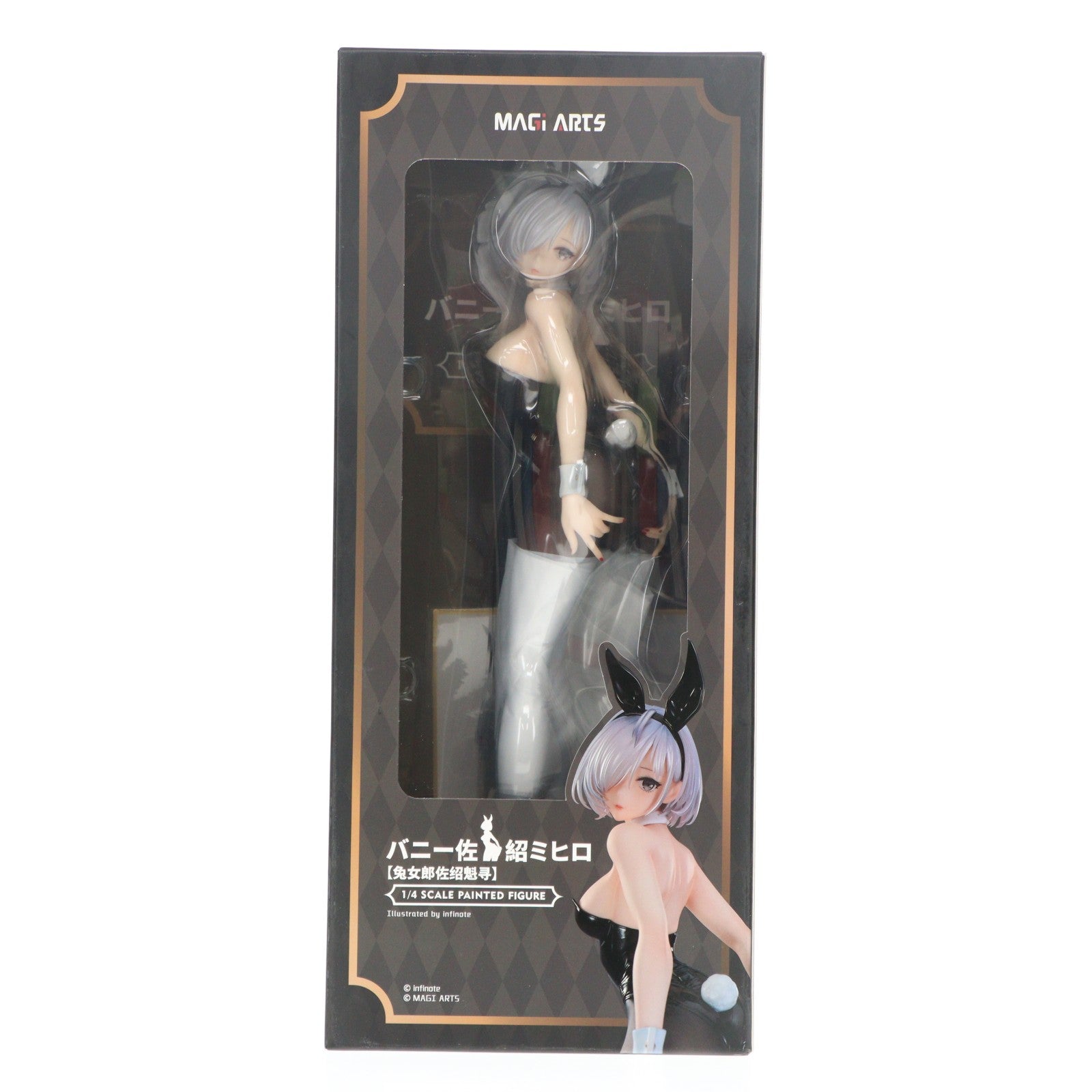 【中古即納】[FIG] イラスト色紙付属 MAGI ARTS×INFINOTE 佐紹ミヒロ(さしょうみひろ) バニーガール 通常版 1/4 完成品 フィギュア MAGI ARTS(マギアーツ)(20240731)
