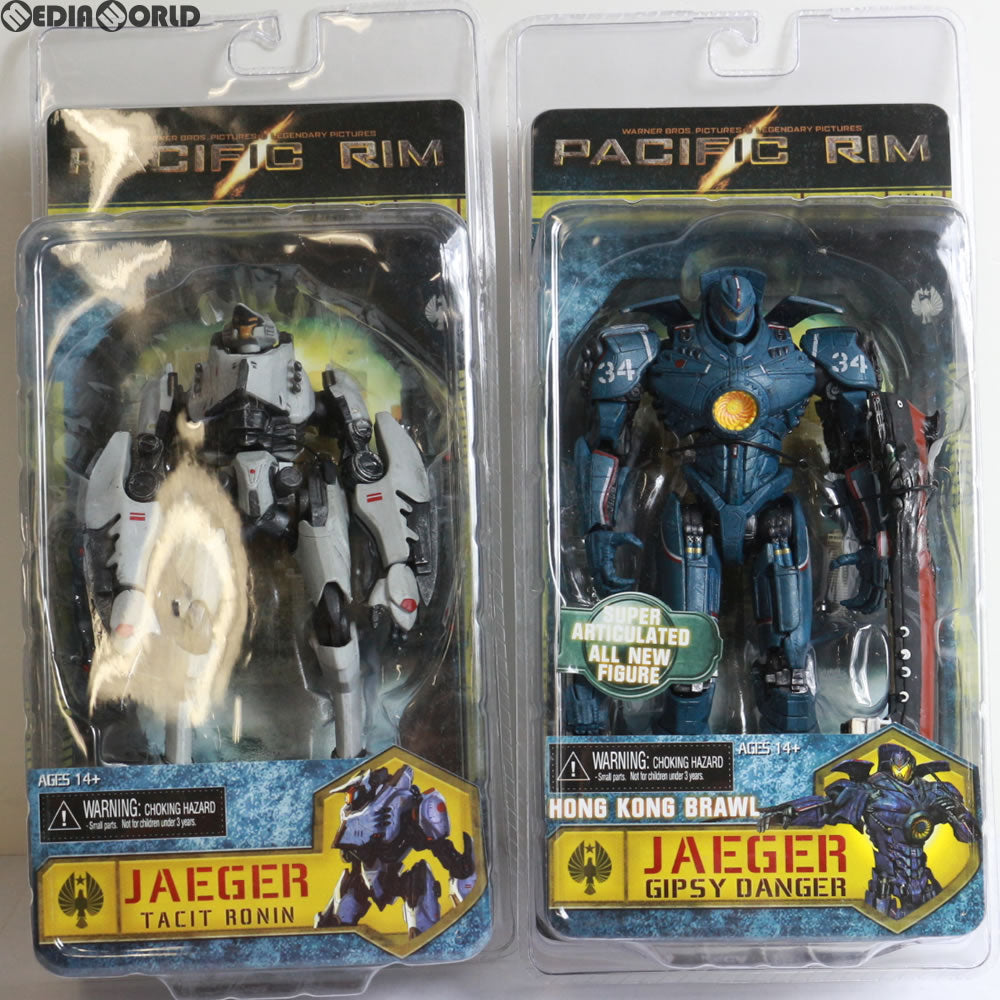 【中古即納】[FIG] 7インチ アクションフィギュア シリーズ4 ジプシー・デンジャー ver.2&タシット・ローニン イェーガー 2種セット パシフィック・リム ネカ(20141130)