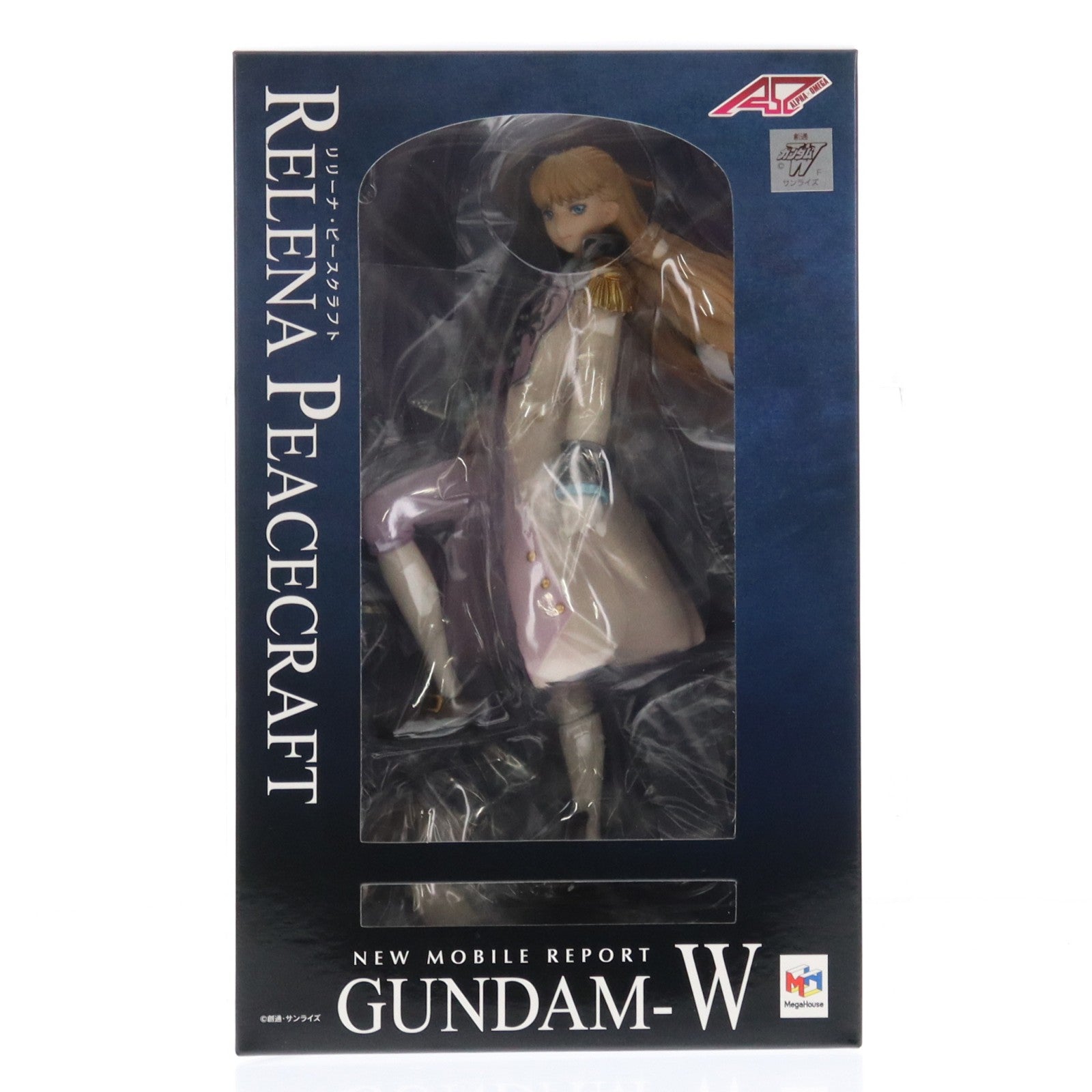 【中古即納】[FIG] アルファオメガシリーズ リリーナ・ピースクラフト 新機動戦記ガンダムW(ウイング) 1/8 完成品 フィギュア 一部店舗&オンラインショップ限定 メガハウス(20161031)