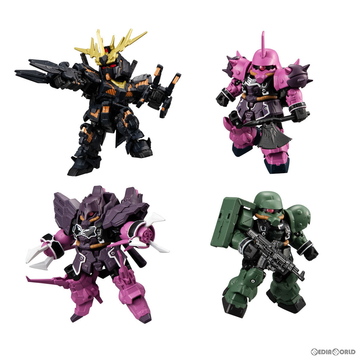 【中古即納】[FIG] (BOX)(食玩) MOBILITY JOINT GUNDAM VOL.4 機動戦士ガンダムUC(ユニコーン) 可動フィギュア(10個) バンダイ(20230403)