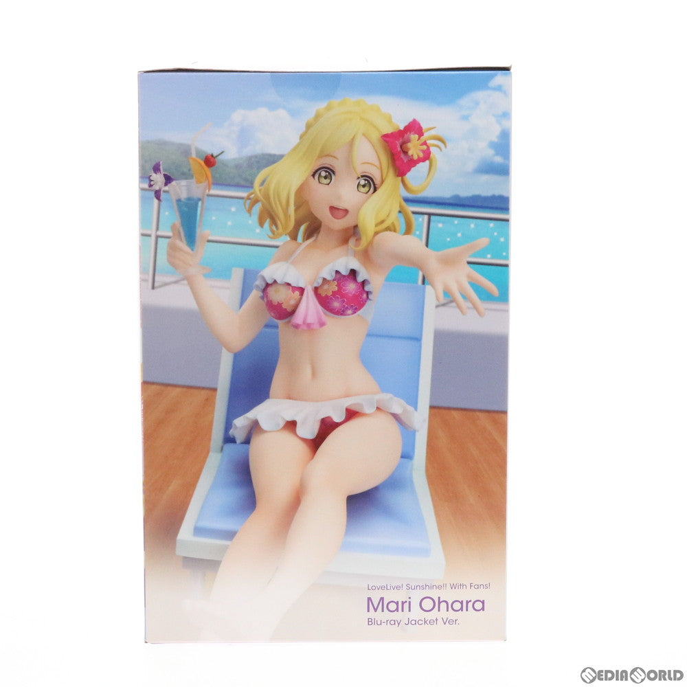 【中古即納】[FIG] 小原鞠莉(おはらまり) Blu-rayジャケットVer. ラブライブ!サンシャイン!! 1/7 完成品 フィギュア 一部オンラインショップ限定 With Fans!(ウィズファンズ)(20200131)