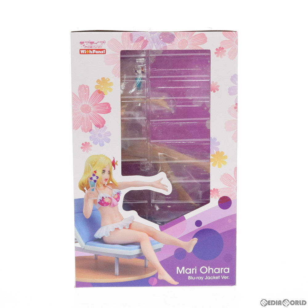 【中古即納】[FIG] 小原鞠莉(おはらまり) Blu-rayジャケットVer. ラブライブ!サンシャイン!! 1/7 完成品 フィギュア 一部オンラインショップ限定 With Fans!(ウィズファンズ)(20200131)