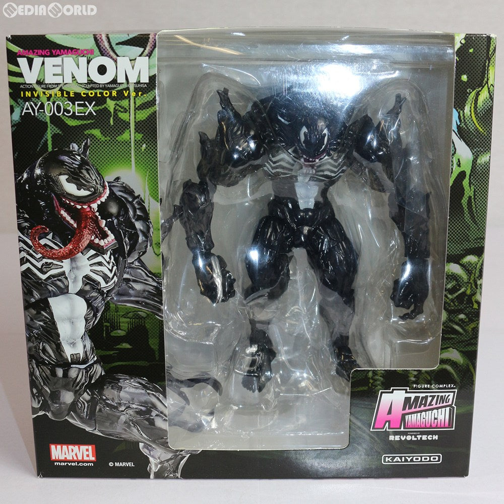 【中古即納】[FIG] セブンネット限定 アメイジングヤマグチ AY-003 EX ヴェノム Invisible color. Ver 完成品 可動フィギュア 海洋堂/ケンエレファント(20181029)