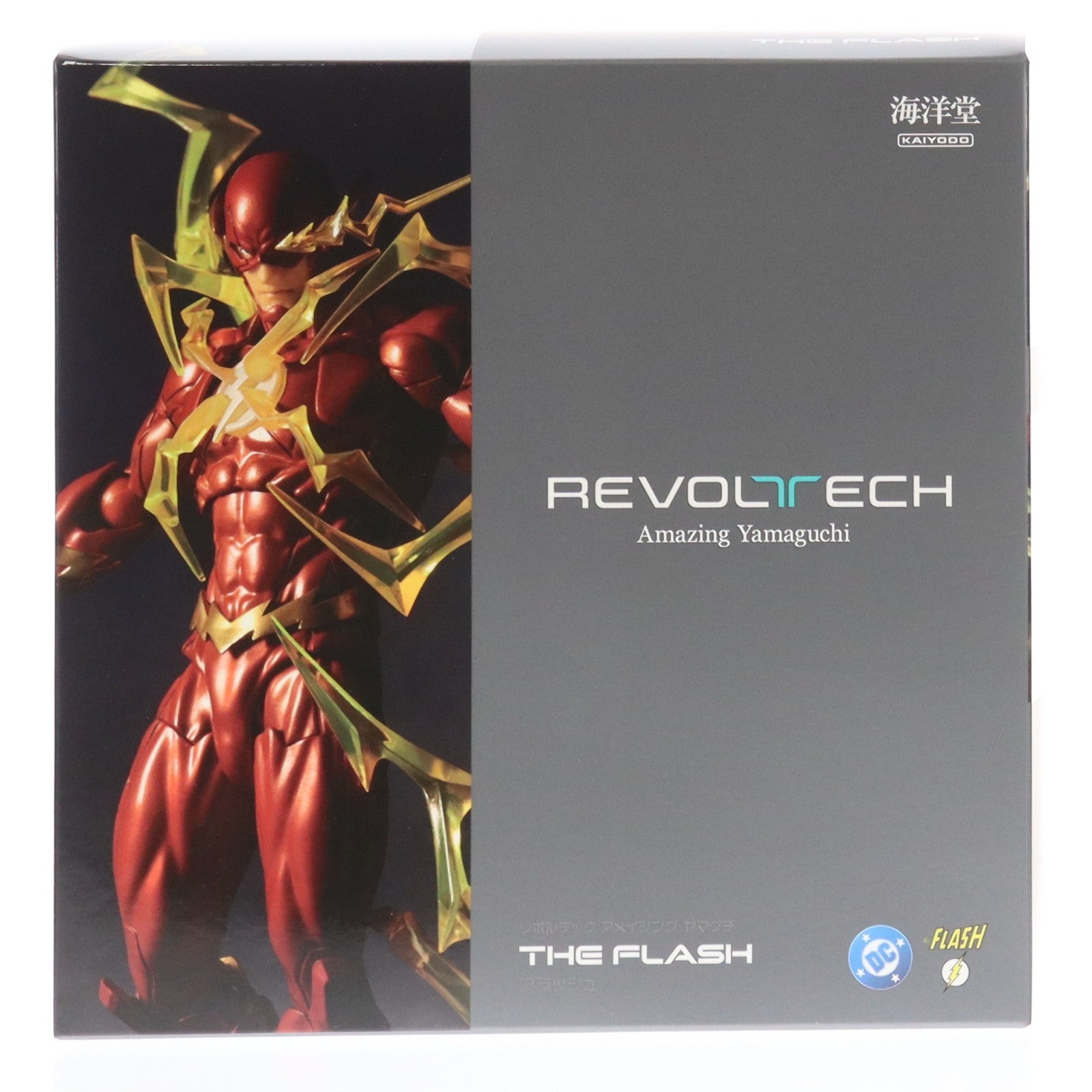 【中古即納】[FIG] (再販) リボルテック アメイジング・ヤマグチ フラッシュ ザ・フラッシュ 完成品 可動フィギュア(NR010-1) 海洋堂(20250425)