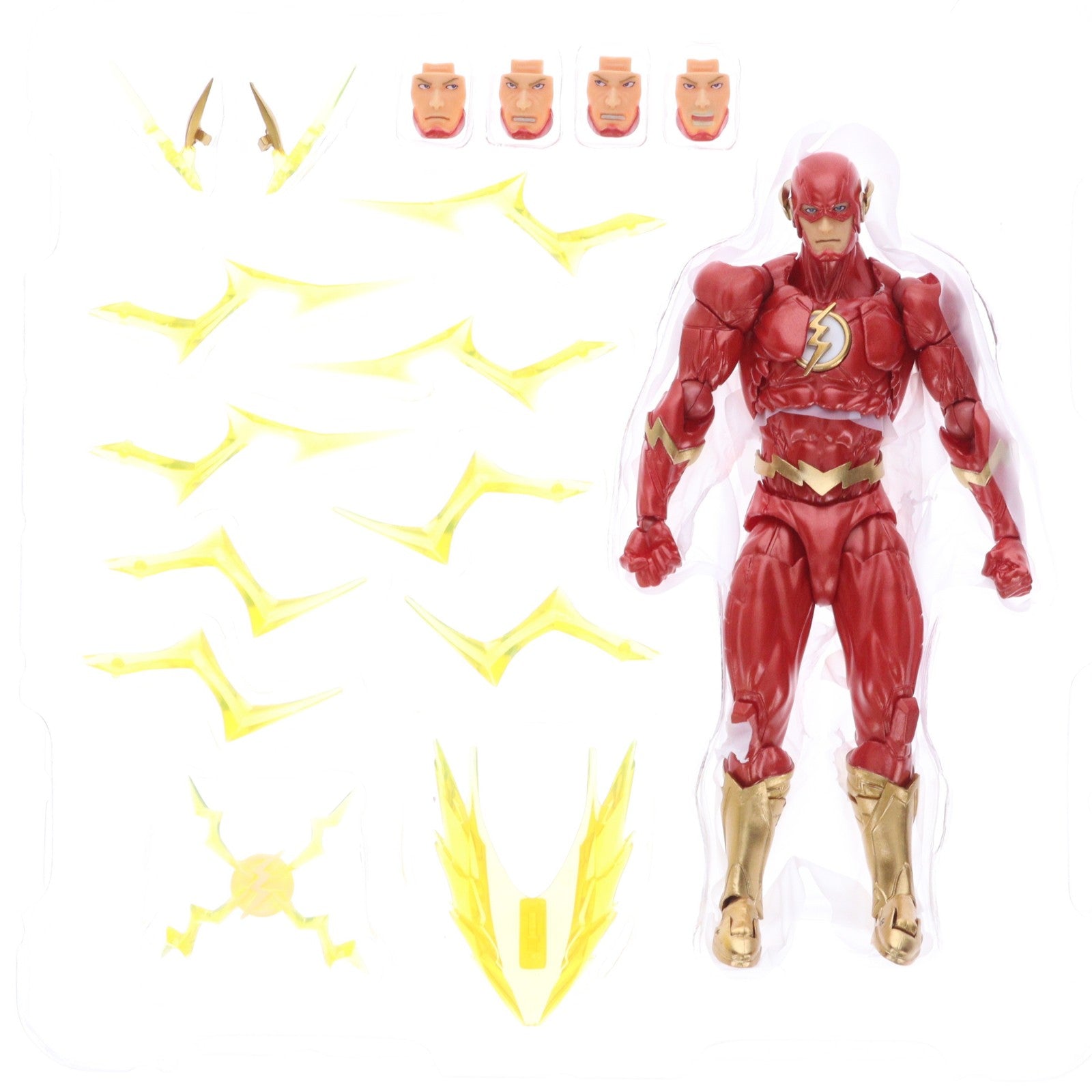 【中古即納】[FIG] (再販) リボルテック アメイジング・ヤマグチ フラッシュ ザ・フラッシュ 完成品 可動フィギュア(NR010-1) 海洋堂(20250425)