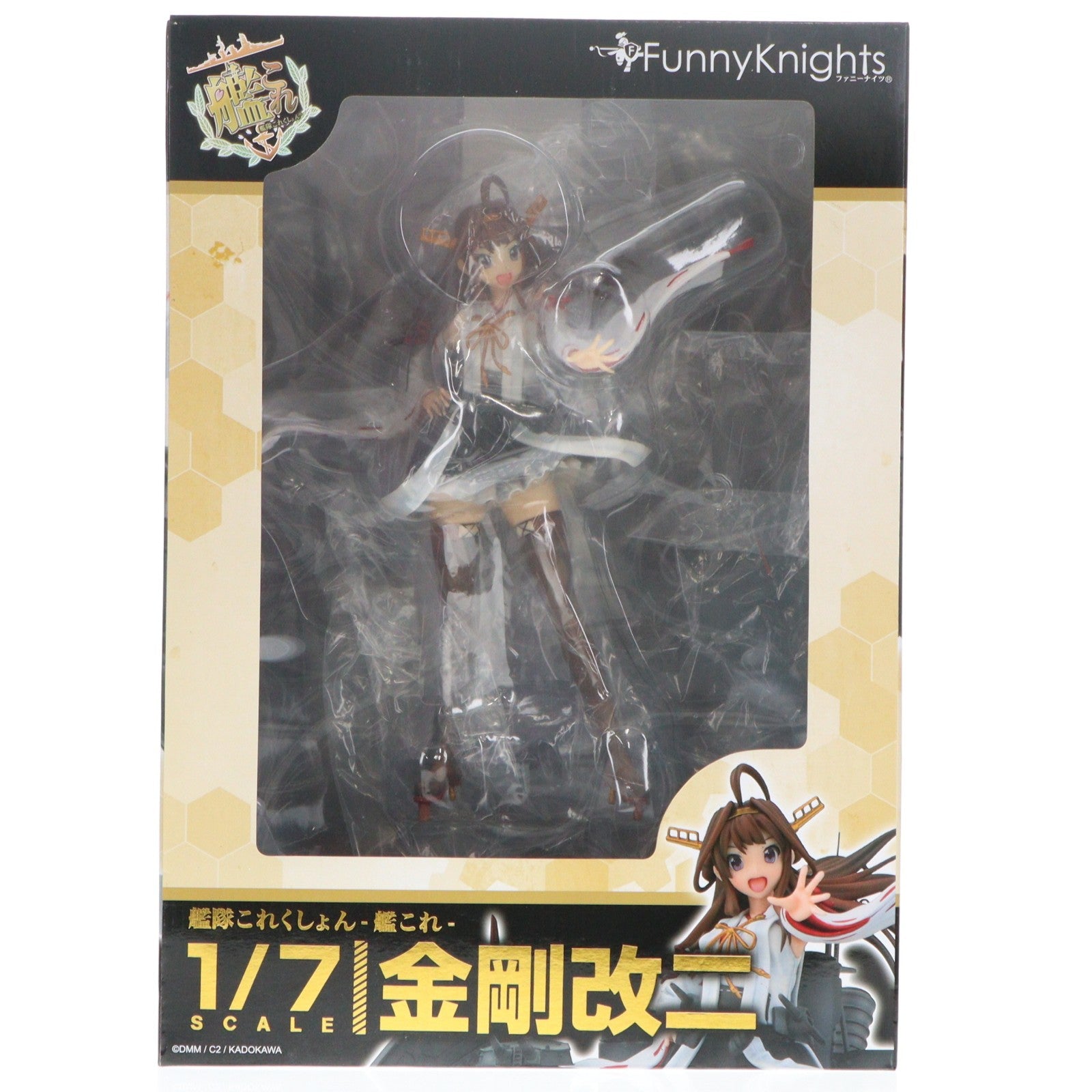 【中古即納】[FIG] (再販) 金剛改二(こんごうかいに) 艦隊これくしょん -艦これ- 1/7 完成品 フィギュア ファニーナイツ(アオシマ)(20181102)