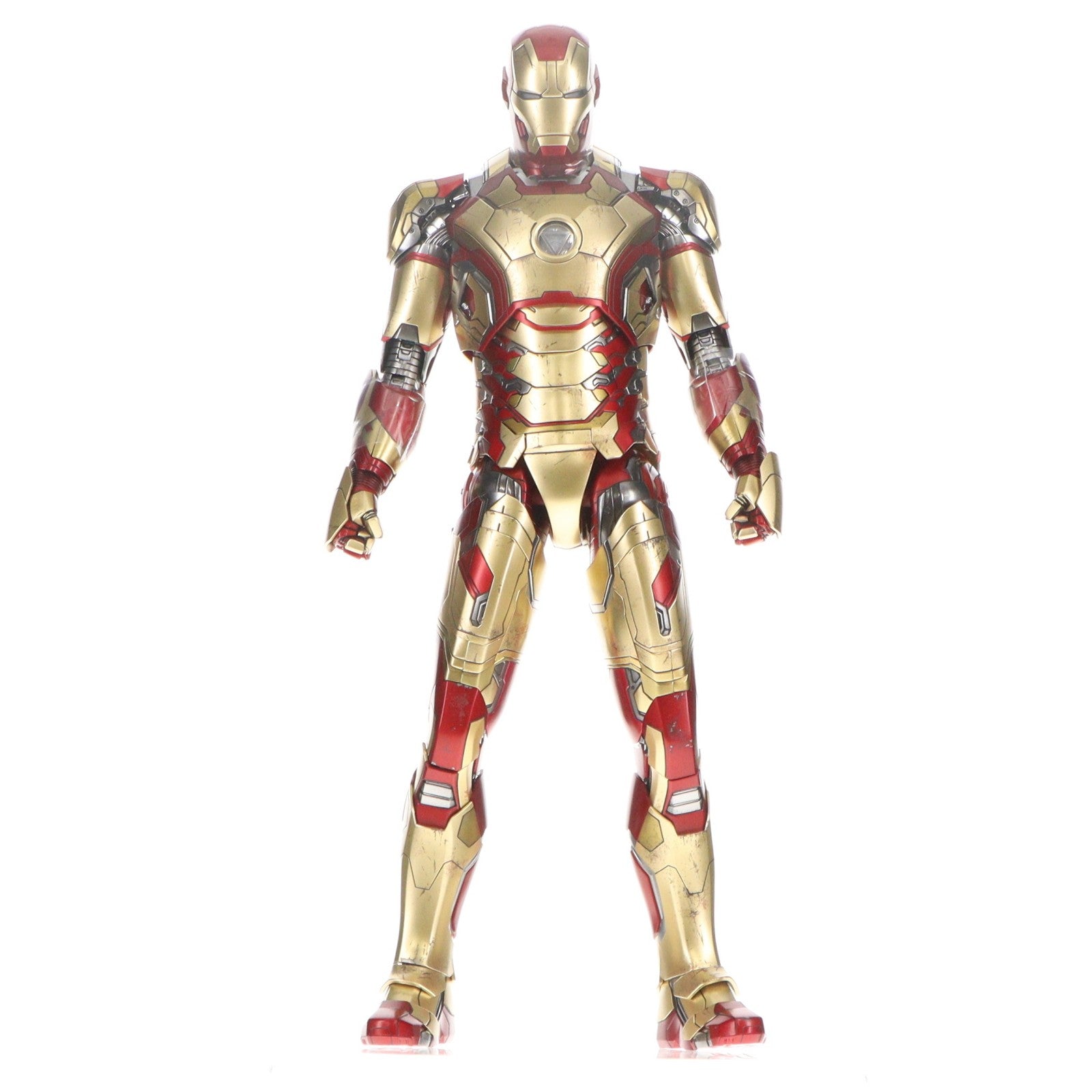 【中古即納】[FIG] ムービー・マスターピース DIECAST アイアンマン・マーク42(2.0版) アイアンマン3 1/6 完成品 可動フィギュア(MM#758D65) ホットトイズ(20251031)