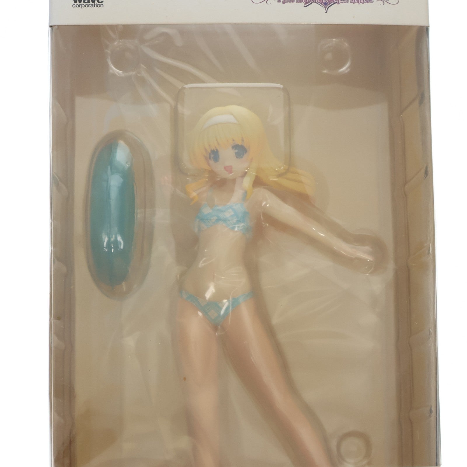 【中古即納】[FIG] BEACH QUEENS(ビーチクイーンズ) 鈴木佳奈(すずきかな) 大図書館の羊飼い 1/10 完成品 フィギュア ウェーブ(WAVE)(20140829)