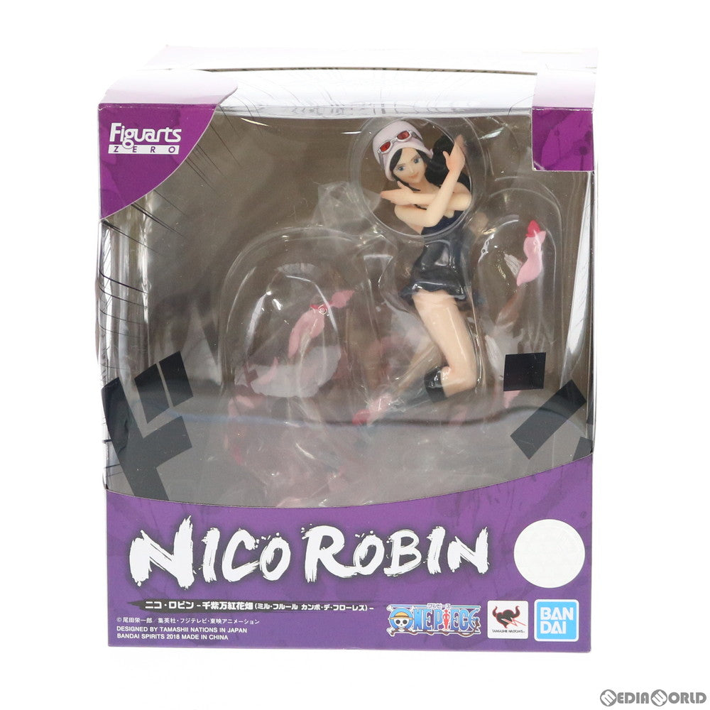 【中古即納】[FIG] フィギュアーツZERO ニコ・ロビン -千紫万紅花畑(ミル・フルール カンポ・デ・フローレス)- ONE PIECE(ワンピース) 完成品 フィギュア バンダイスピリッツ(20181020)
