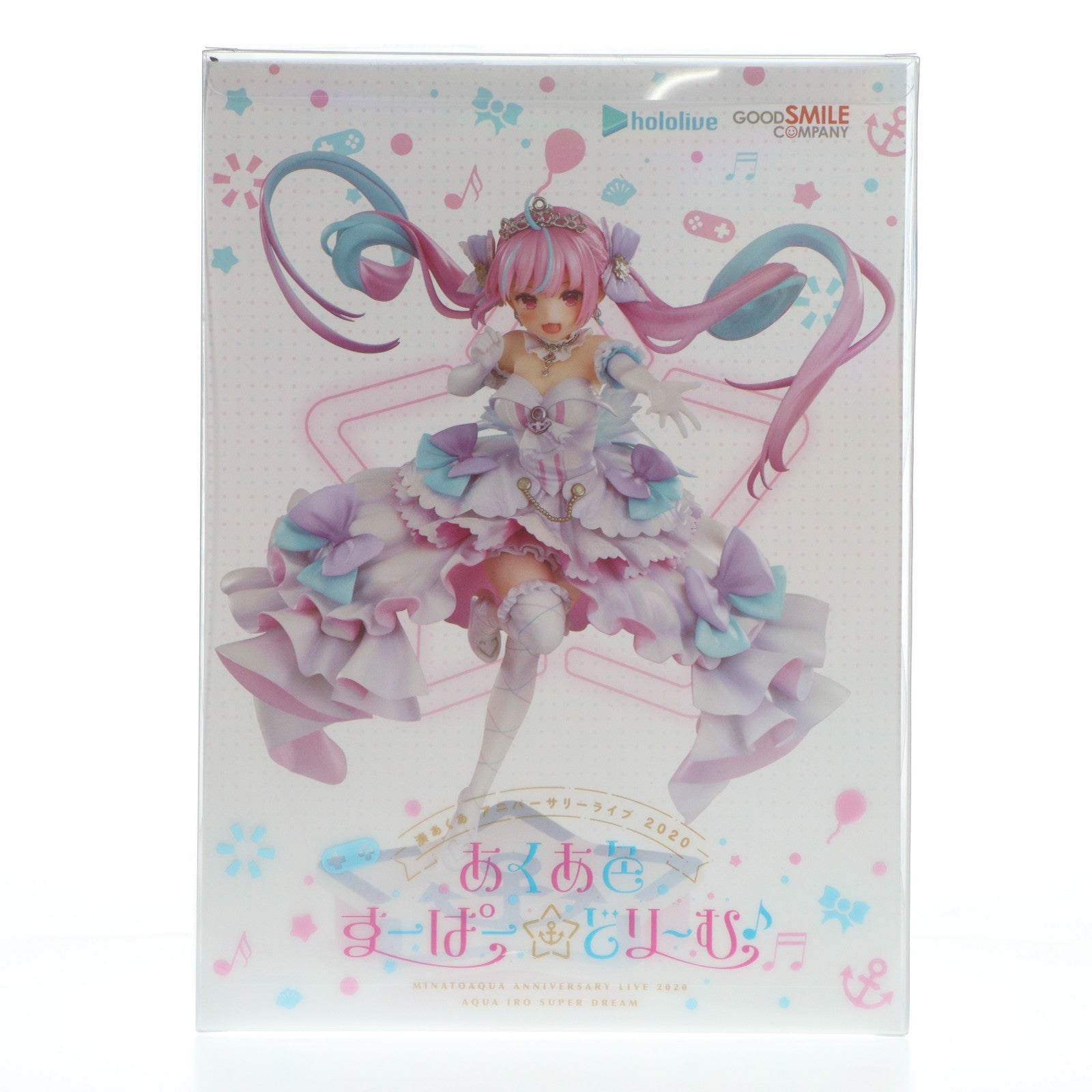 【中古即納】[FIG] 湊あくあ(みなとあくあ) あくあ色すーぱー☆どり～む♪Ver. ホロライブプロダクション 1/7 完成品 フィギュア グッドスマイルカンパニー(20230217)