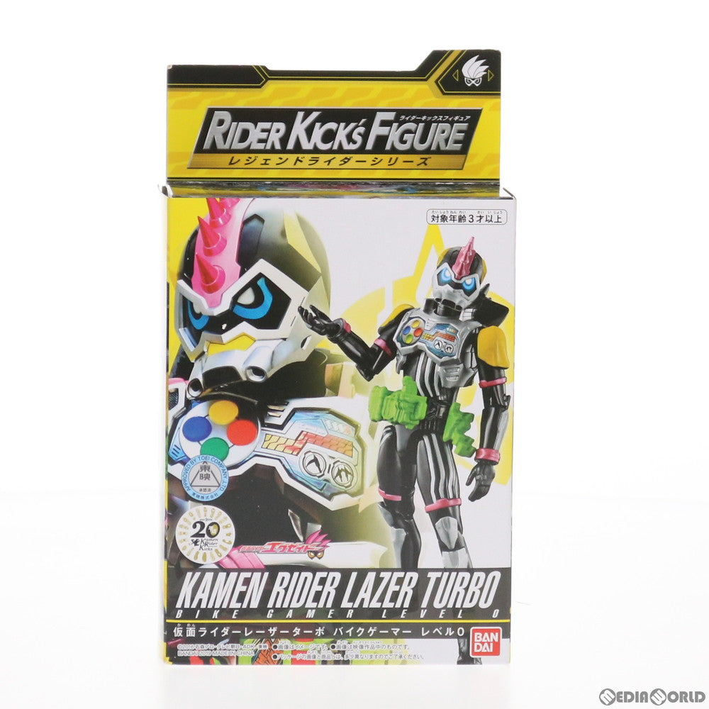 【中古即納】[FIG] RKF 仮面ライダーレーザーターボ バイクゲーマー レベル0 レジェンドライダーシリーズ 仮面ライダーエグゼイド 完成品 可動フィギュア バンダイ(20190727)