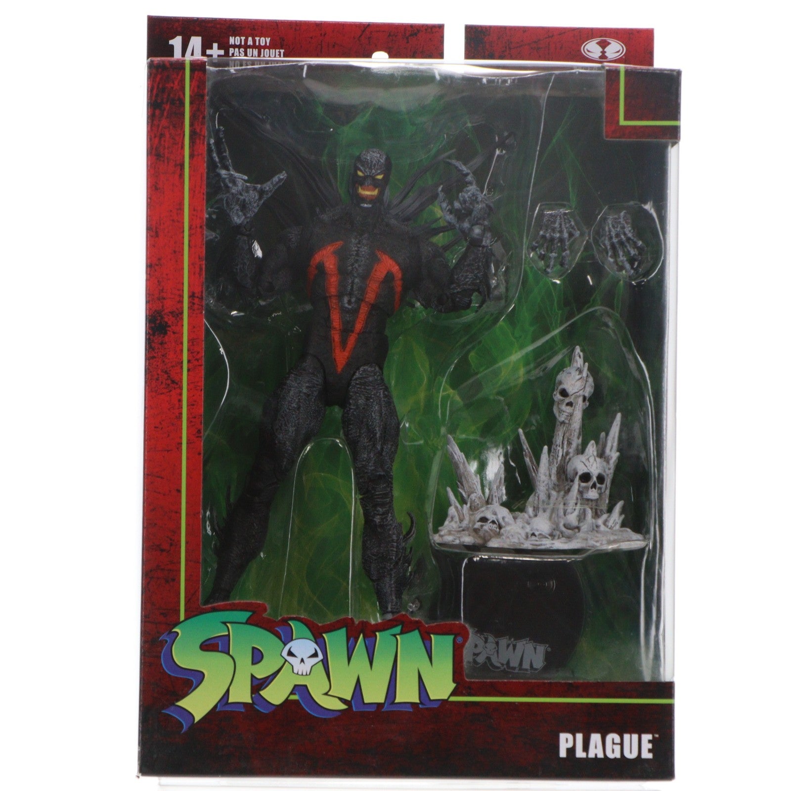 【中古即納】[FIG] プレイグ SPAWN-スポーン- 完成品 7インチ アクションフィギュア マクファーレン・トイズ/ホットトイズ(20230219)