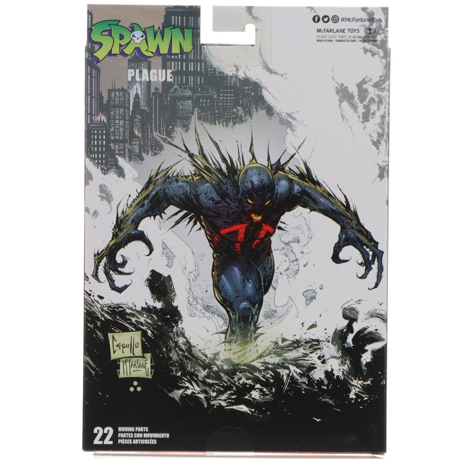 【中古即納】[FIG] プレイグ SPAWN-スポーン- 完成品 7インチ アクションフィギュア マクファーレン・トイズ/ホットトイズ(20230219)