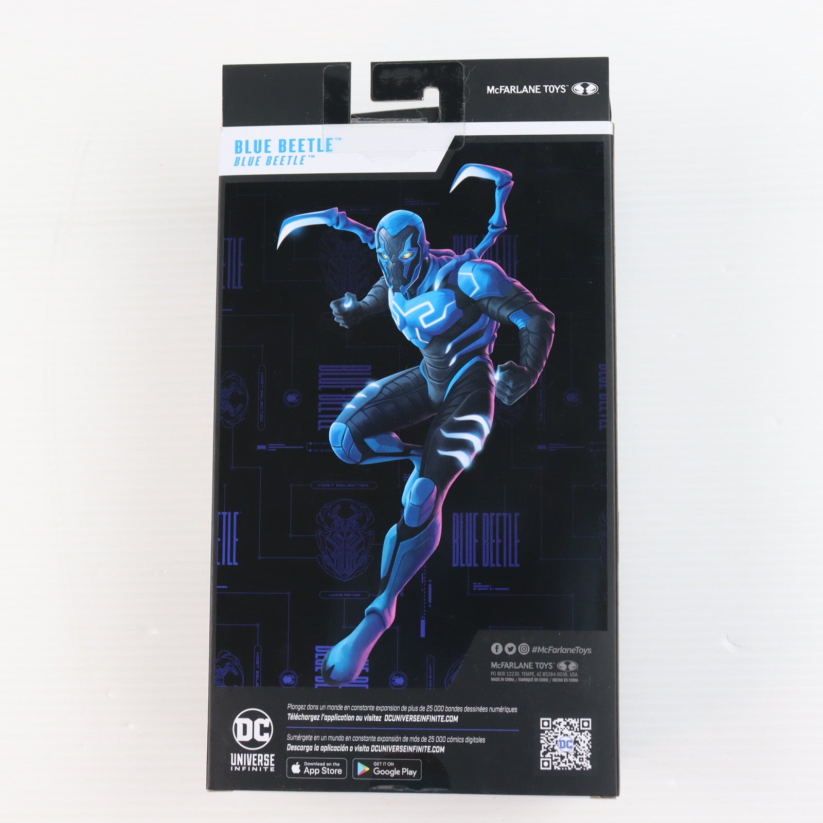 【中古即納】[FIG] DCマルチバース #232 ブルービートル[映画『ブルービートル』] DCコミックス 完成品 7インチ・アクションフィギュア マクファーレン・トイズ(20230831)