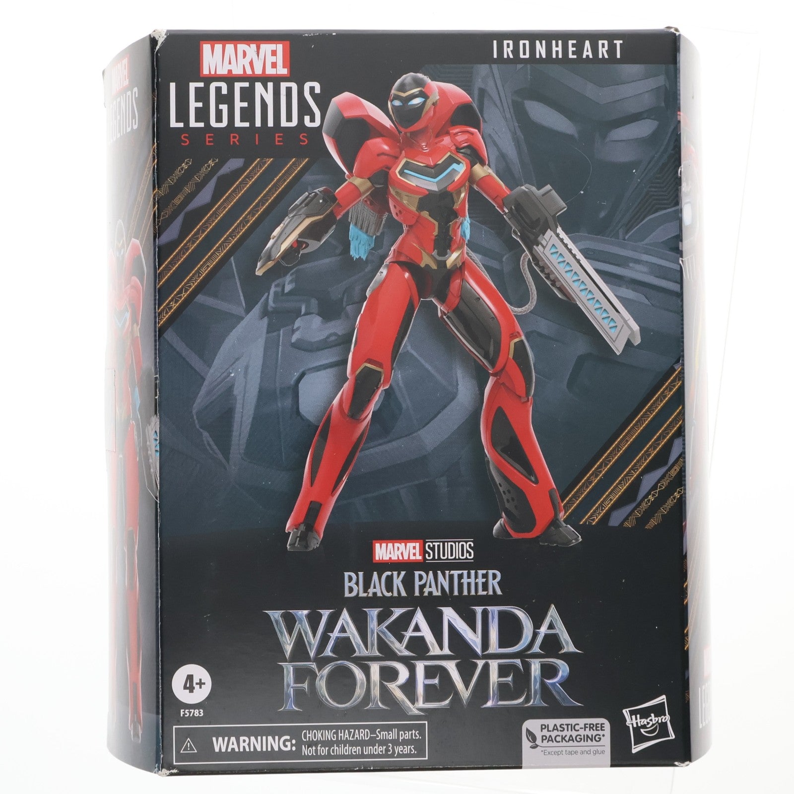 【中古即納】[FIG] マーベル・レジェンド MCUシリーズ アイアンハート[映画『ブラックパンサー/ワカンダ・フォーエバー』] 完成品 6インチ・アクションフィギュア(海外流通版) ハズブロ(20221031)